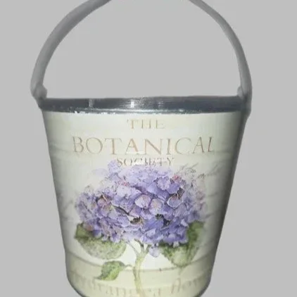 Small Botanical Hydrangea Gift Basket - Image 3