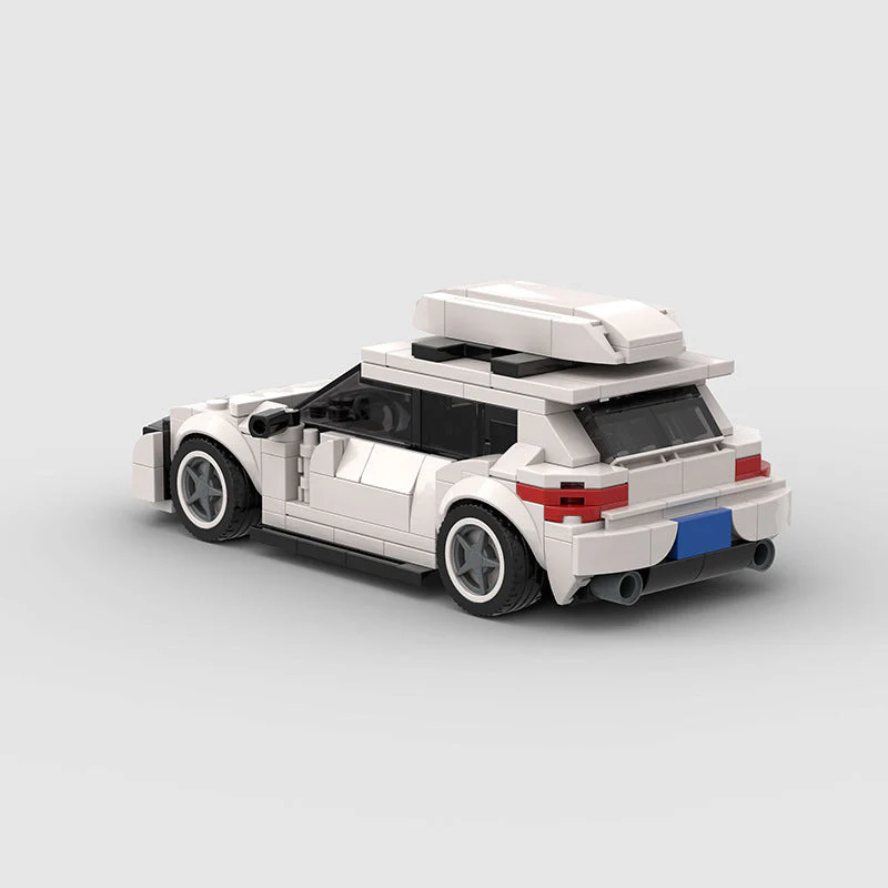 Small Particle Moc City Vehicle Race Model Puzzle - Image 2