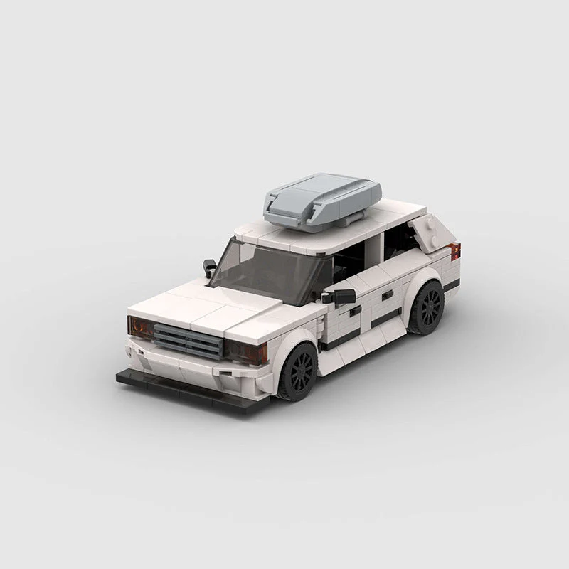 Small Particles Travel Racing Model Puzzle Assembled Children's Building Blocks Toys - Image 6