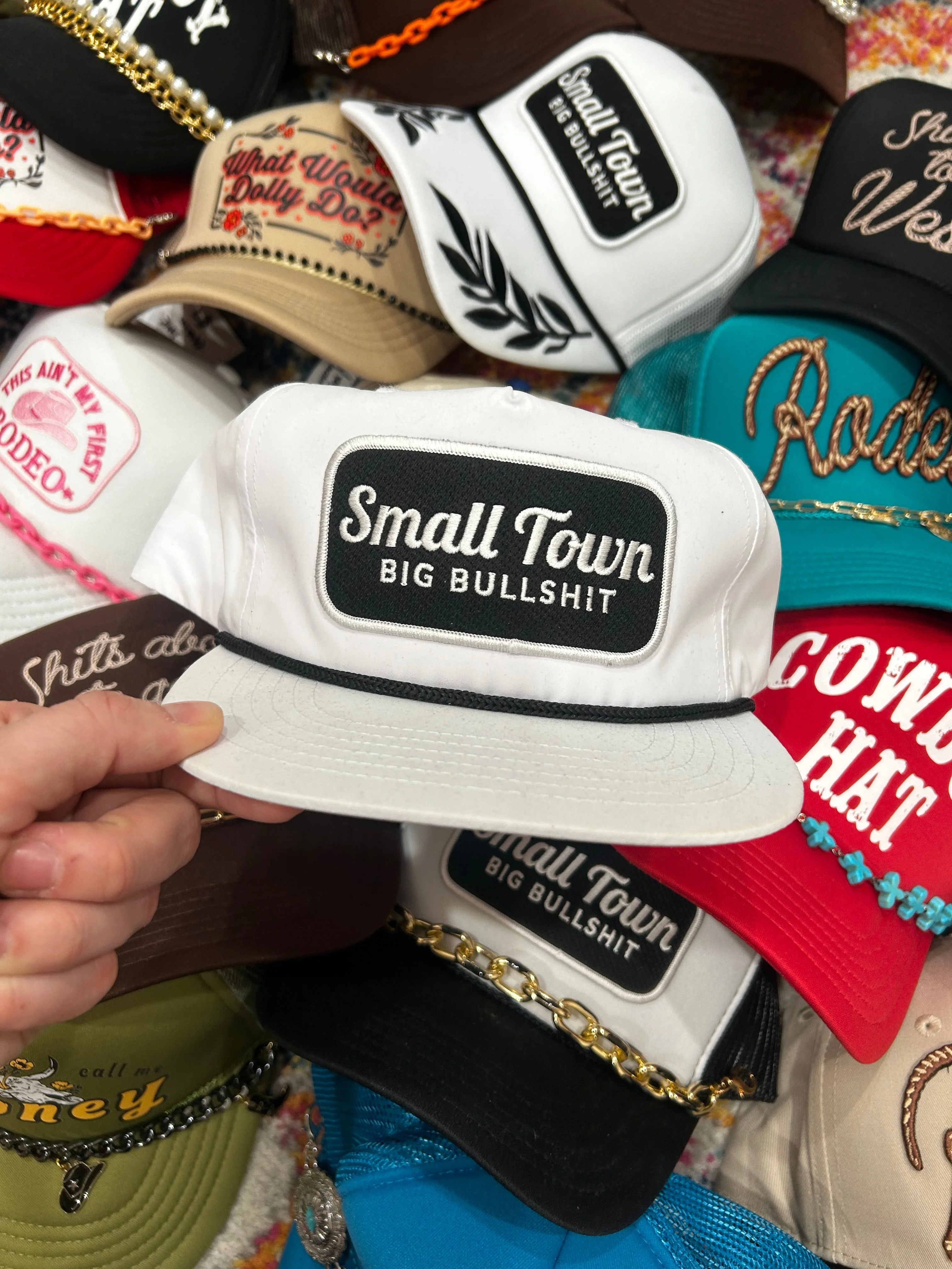 Small Town Big Bullshit Trucker - Image 2