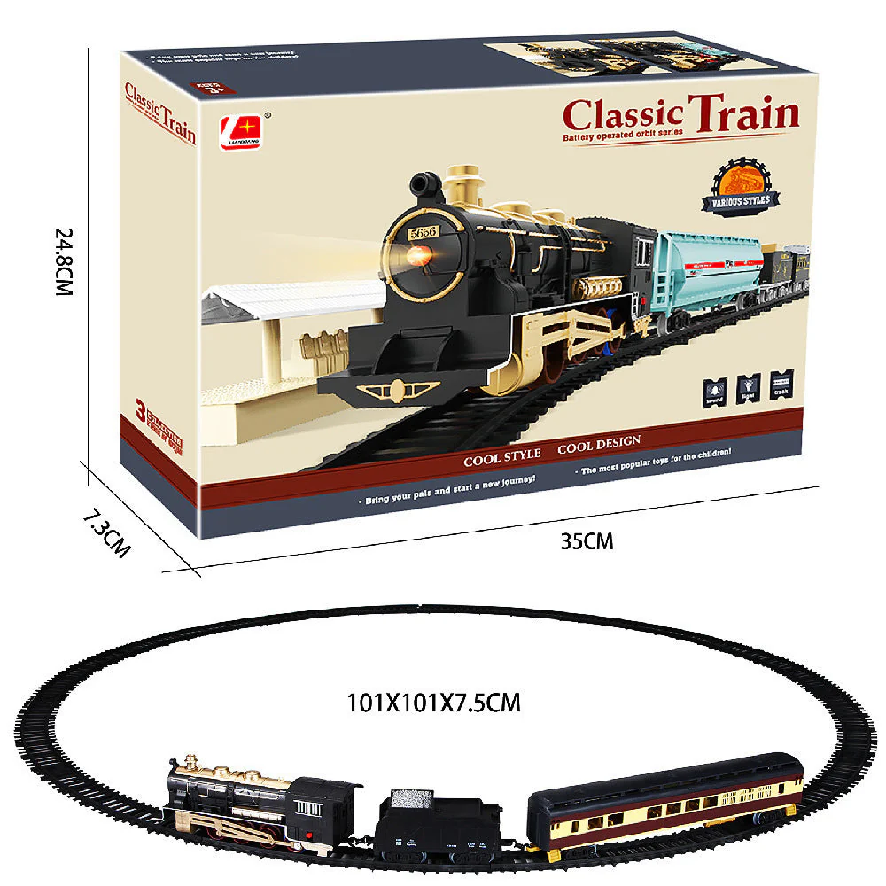 Small Train Toy Retro Children - Image 4