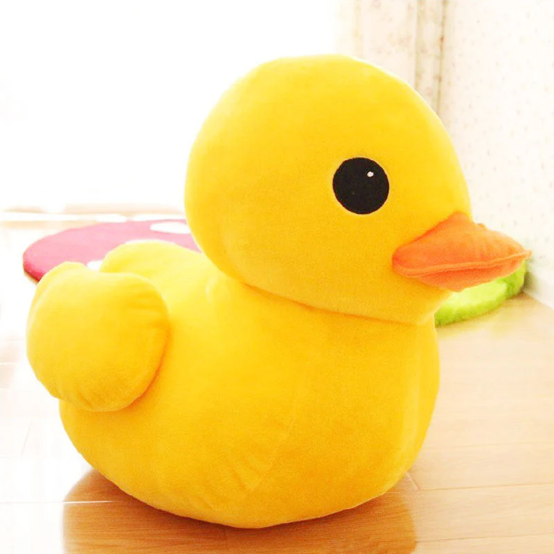 Small yellow duck plush toy - Image 3