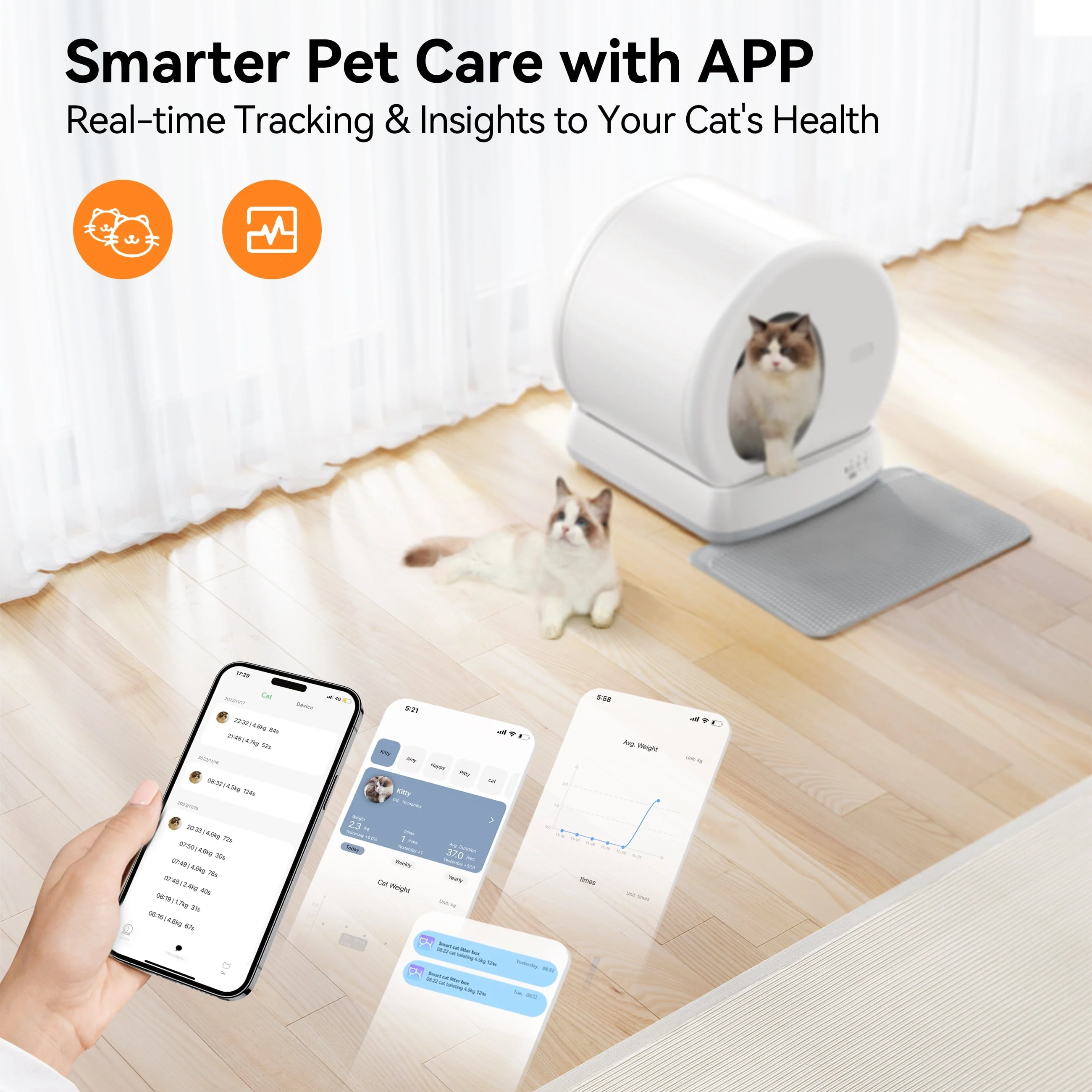 Smart Automatic Self-Cleaning Cat Litter Box - Image 4