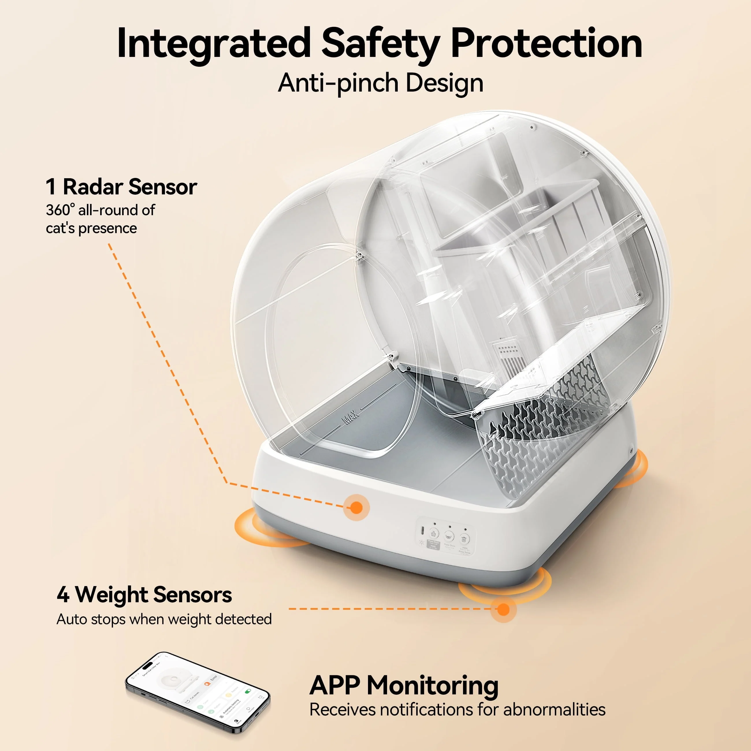 Smart Automatic Self-Cleaning Cat Litter Box - Image 5
