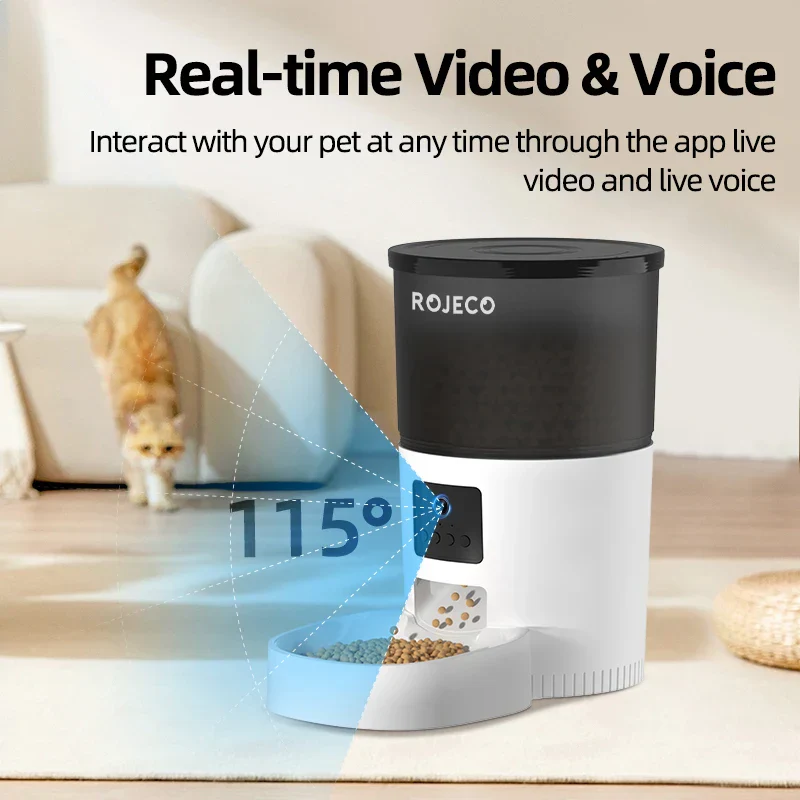 Smart Cat Feeder Camera for Automated Pet Care - Image 2