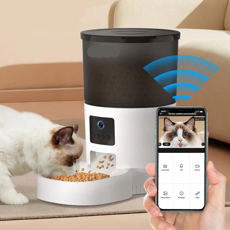 Smart Cat Feeder Camera for Automated Pet Care - Image 3