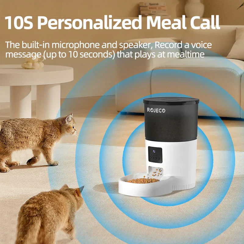 Smart Cat Feeder Camera for Automated Pet Care - Image 4