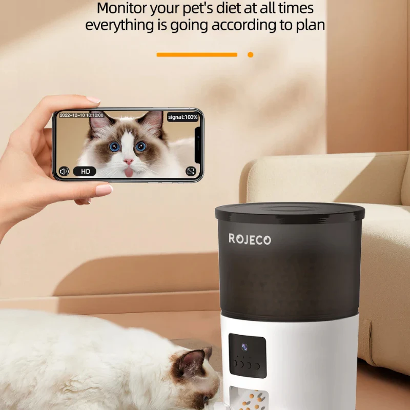 Smart Cat Feeder Camera for Automated Pet Care - Image 8