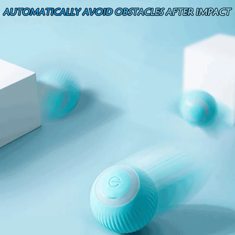 Smart Cat Toy Ball: Auto-Rolling for Active Play - Image 4