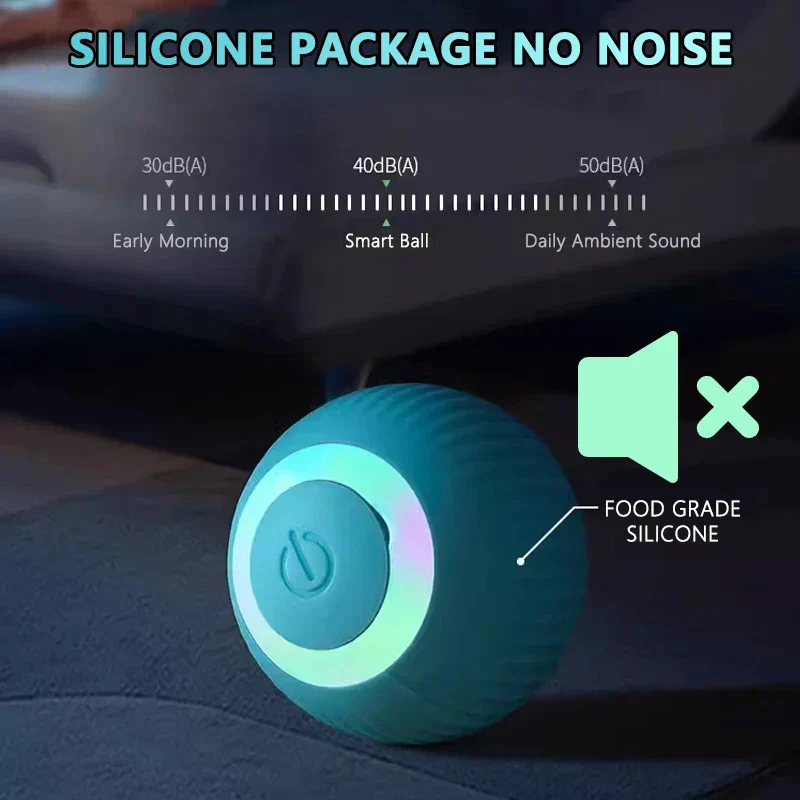 Smart Cat Toy Ball: Auto-Rolling for Active Play - Image 5