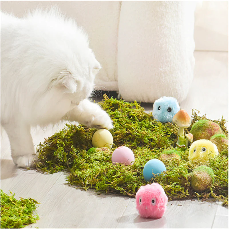 Smart Interactive Ball Catnip Training Toy - Image 3