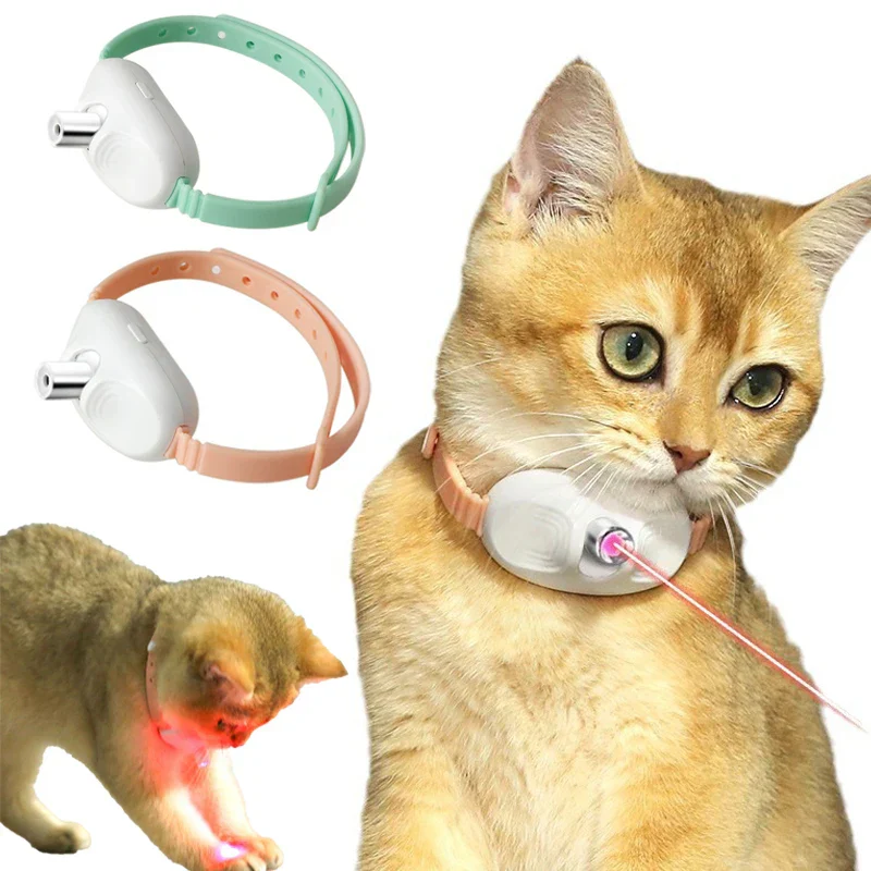Smart Laser Cat Teaser Collar – Rechargeable Infrared Interactive Toy - Image 2