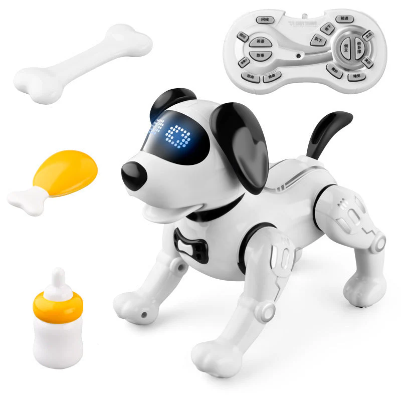 Smart Remote Control Robot Dog Children's Early Educational Toy Parent-Child Puzzle Interaction Electronic Pet Sing Dog Kid Gift - Image 6