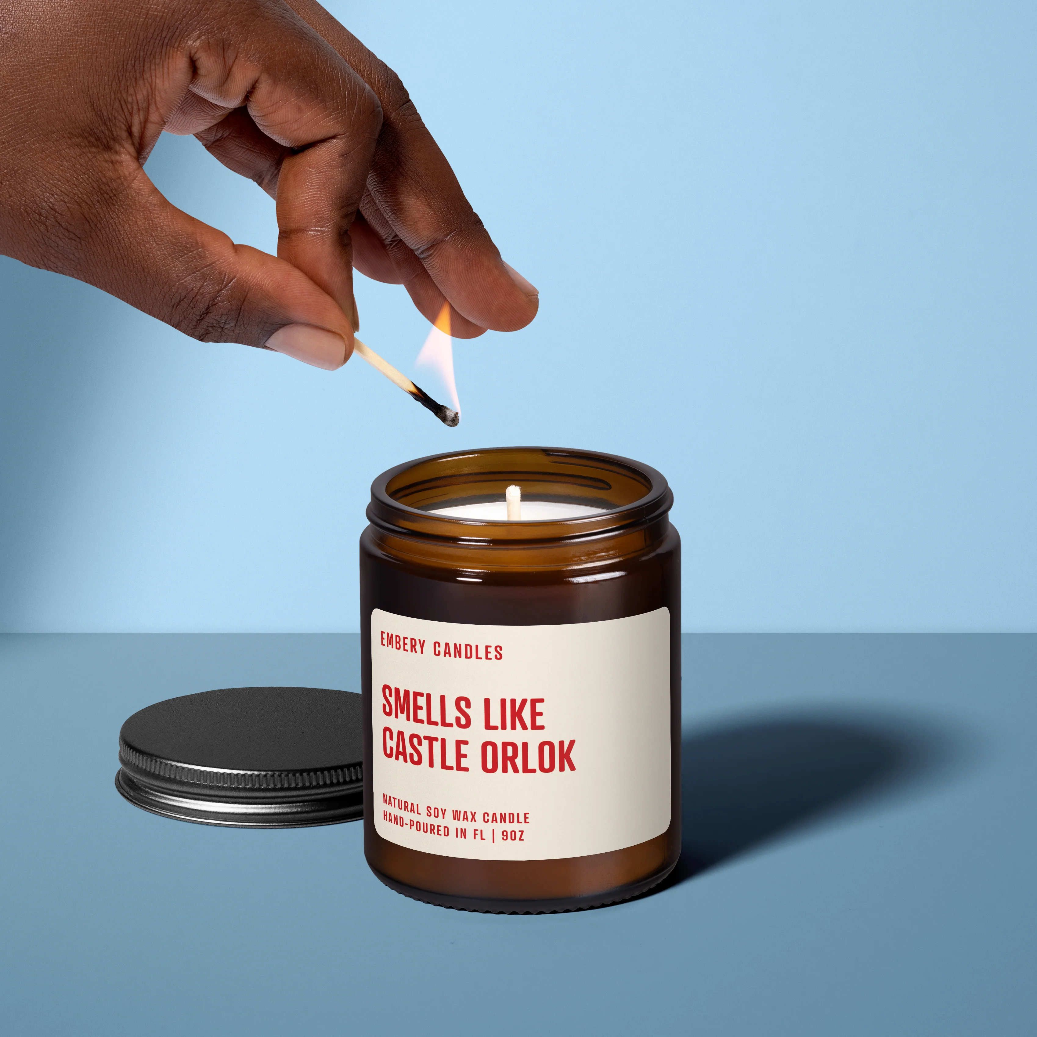 Smells Like Castle Orlok | Soy Wax Scented Candle - Image 2