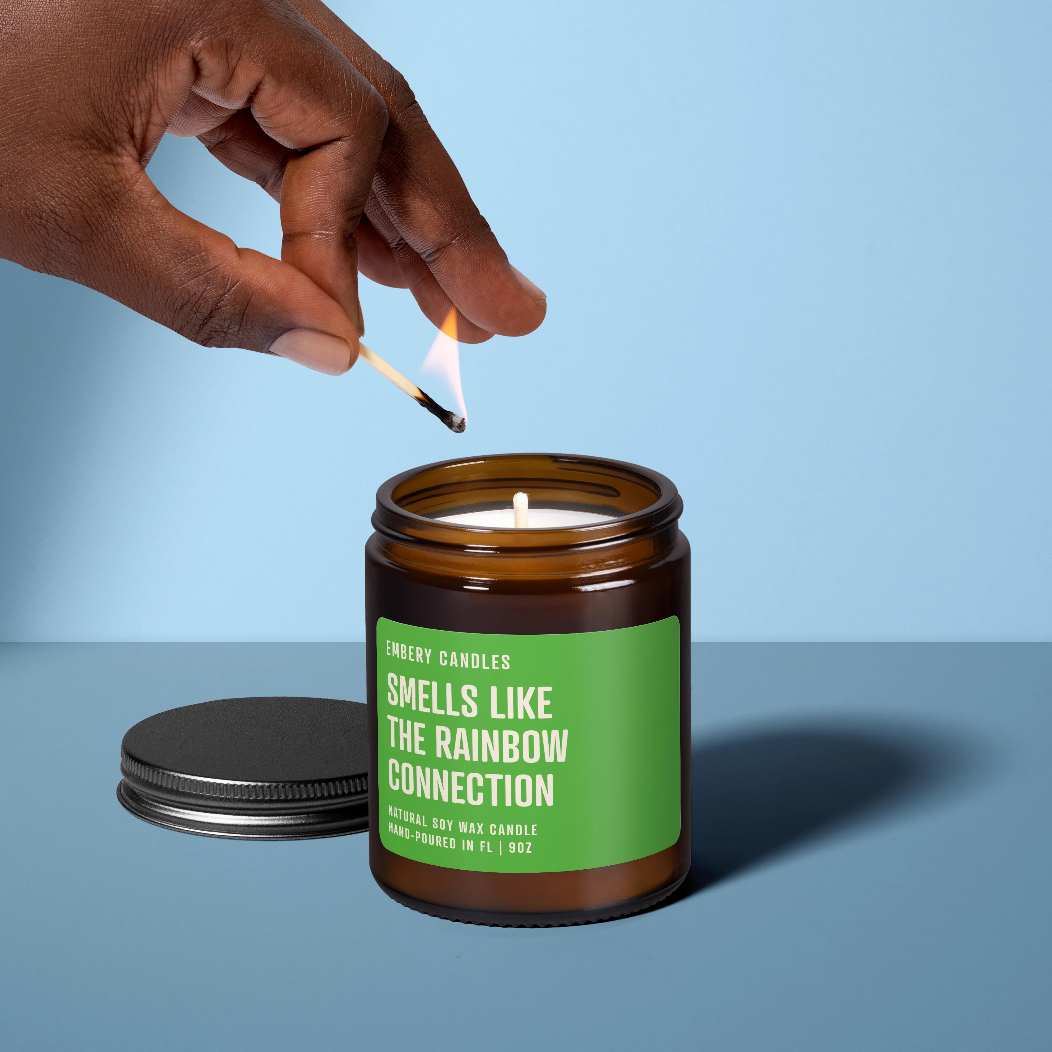 Smells Like the Rainbow Connection | Soy Wax Scented Candle - Image 2