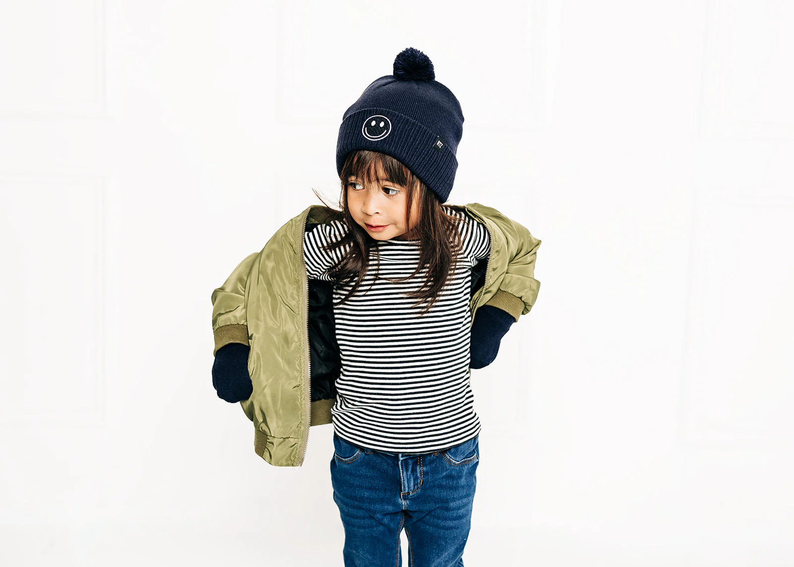 Smiley Pom Pom Hat - Image 30