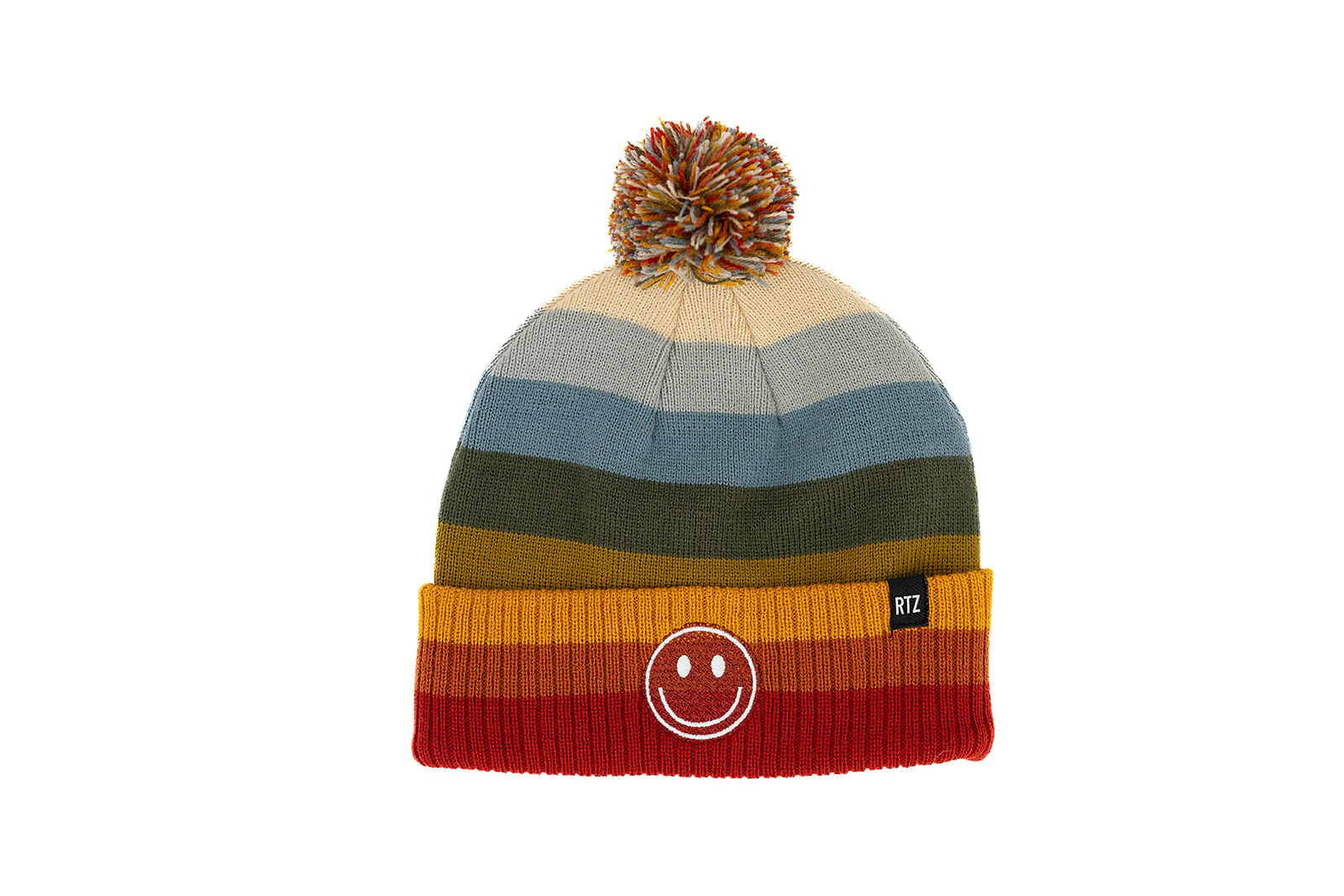 Smiley Pom Pom Hat - Image 4