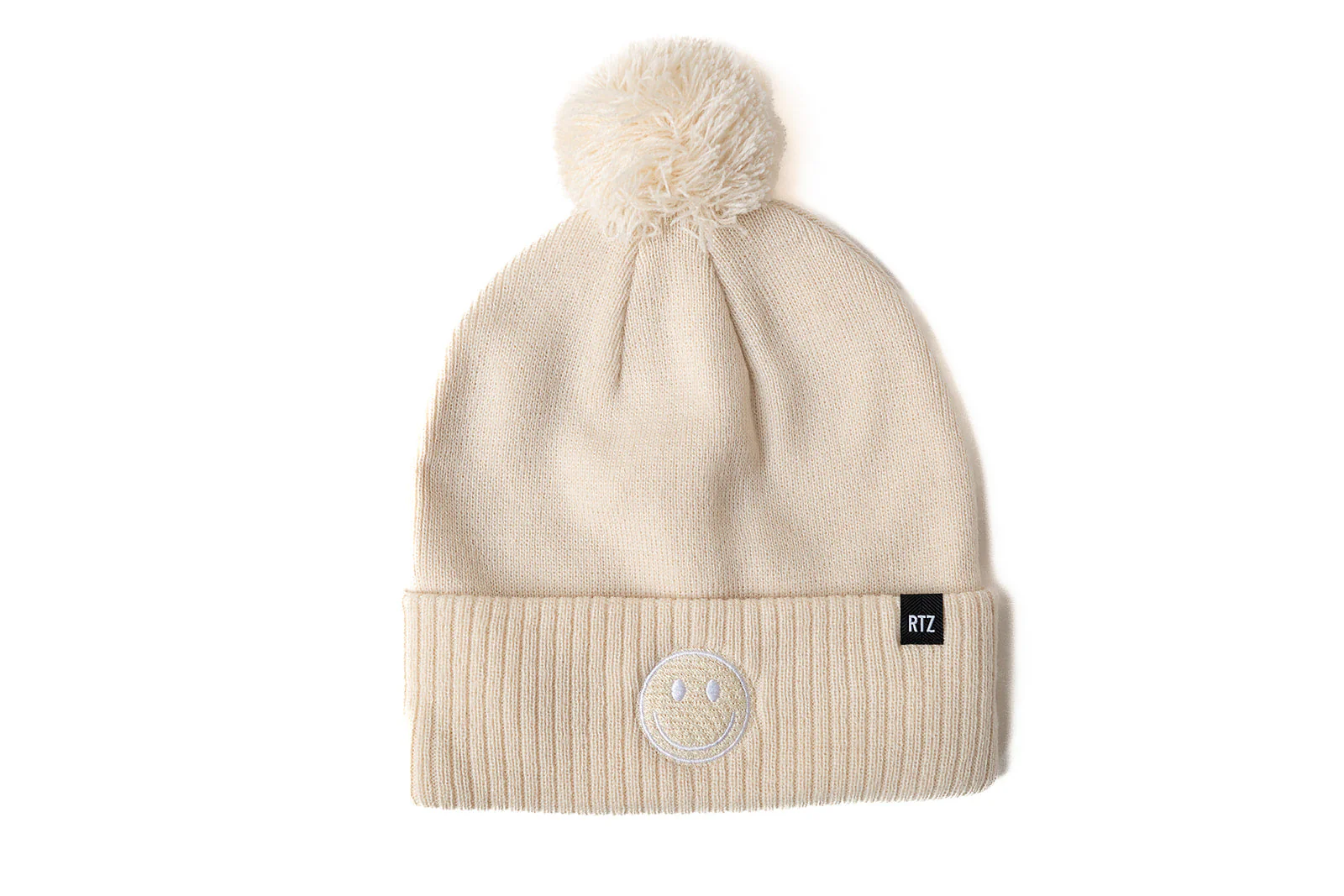 Smiley Pom Pom Hat - Image 44