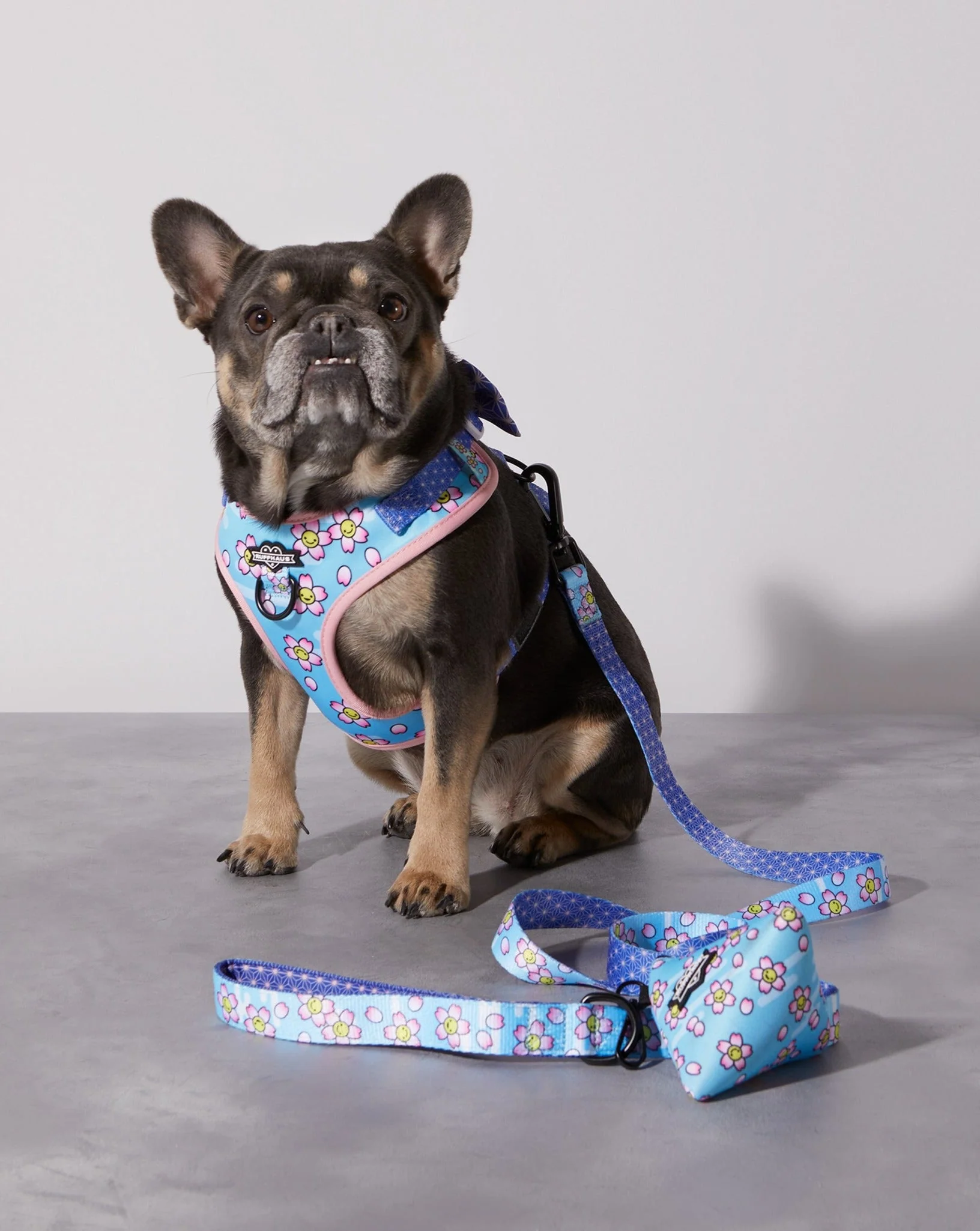 Smiling Sakura Dog Poop Bag Holder - Image 3