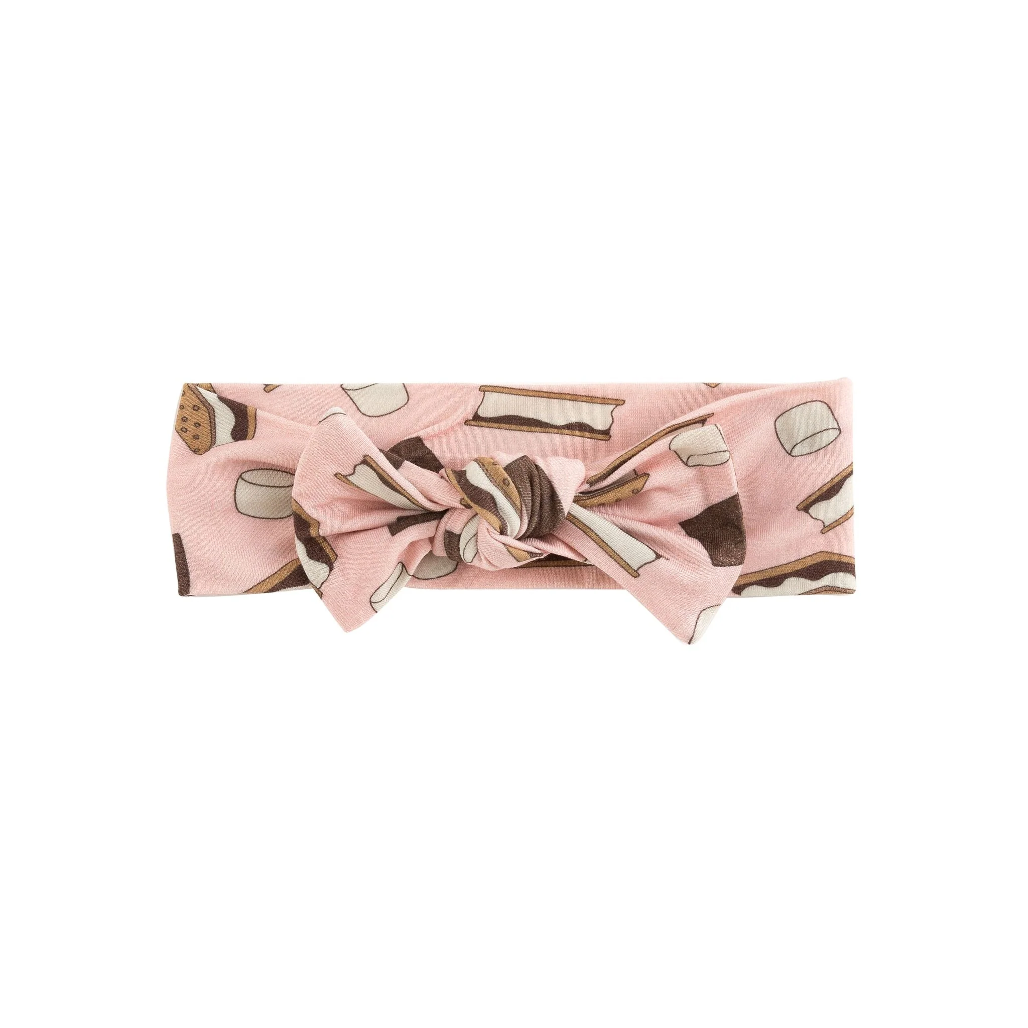 S'more to Love (Bow Headband) - Pink - Image 2