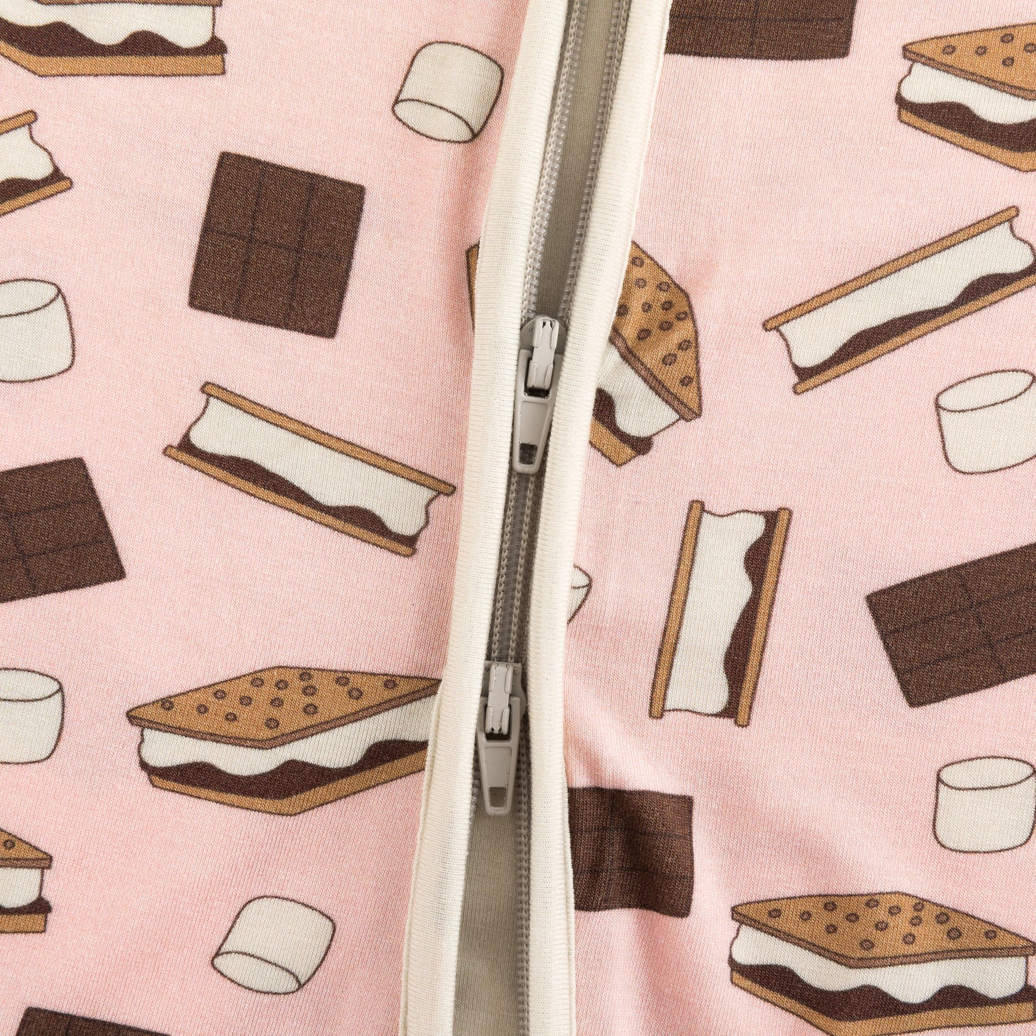 S'more to Love (Convertible Zip Footies) - Pink - Image 3
