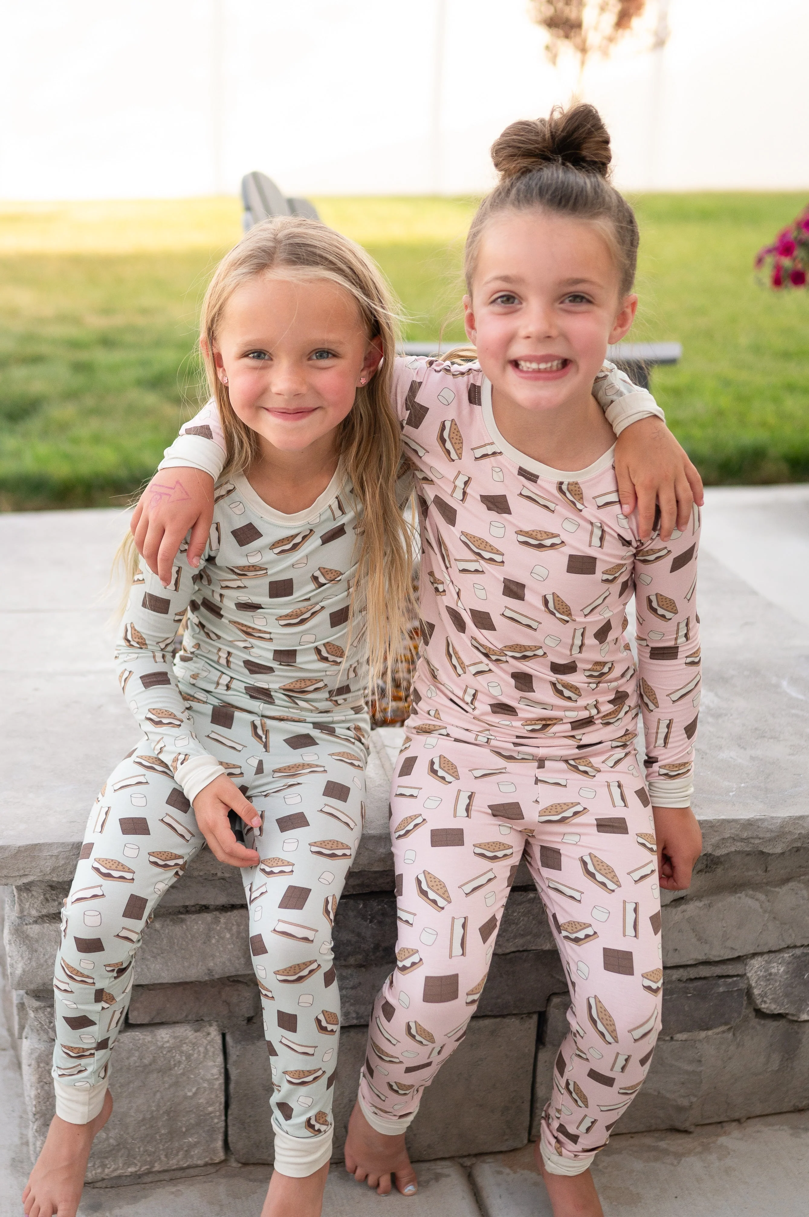 S'more to Love (Long Sleeve PJ) - Blue - Image 3