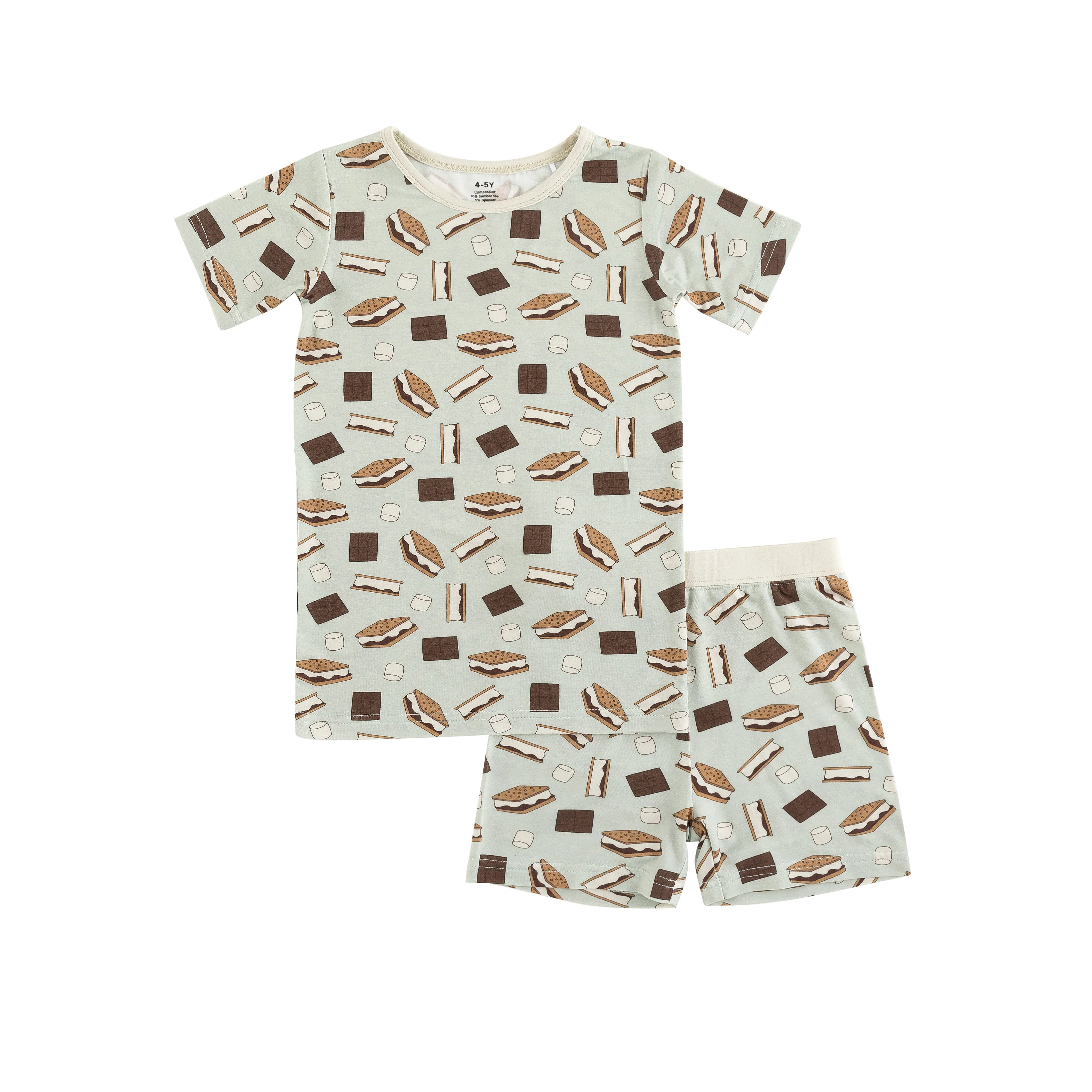S'more to Love (Short PJ Set) - Blue - Image 2