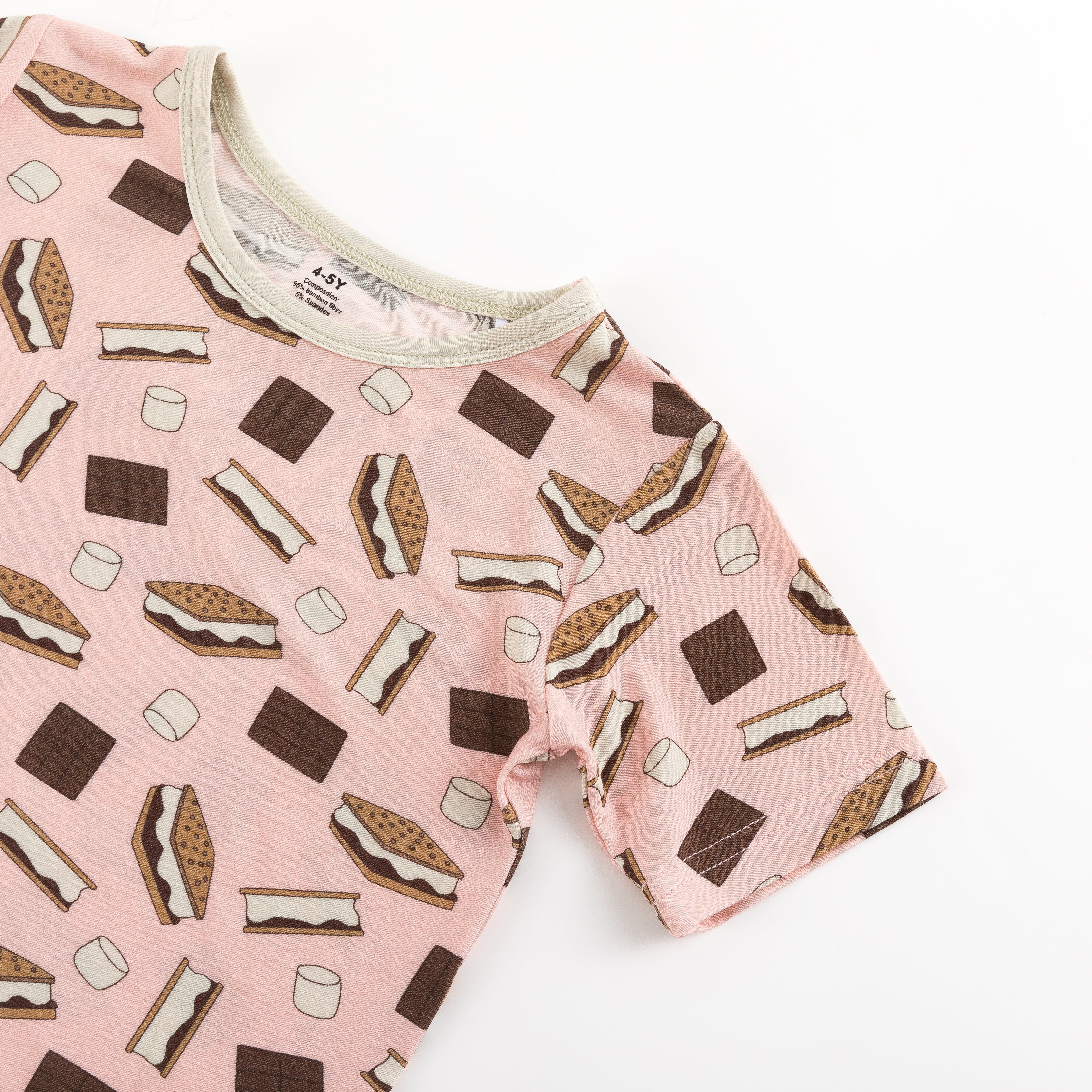 S'more to Love (Short PJ Set) - Pink - Image 4
