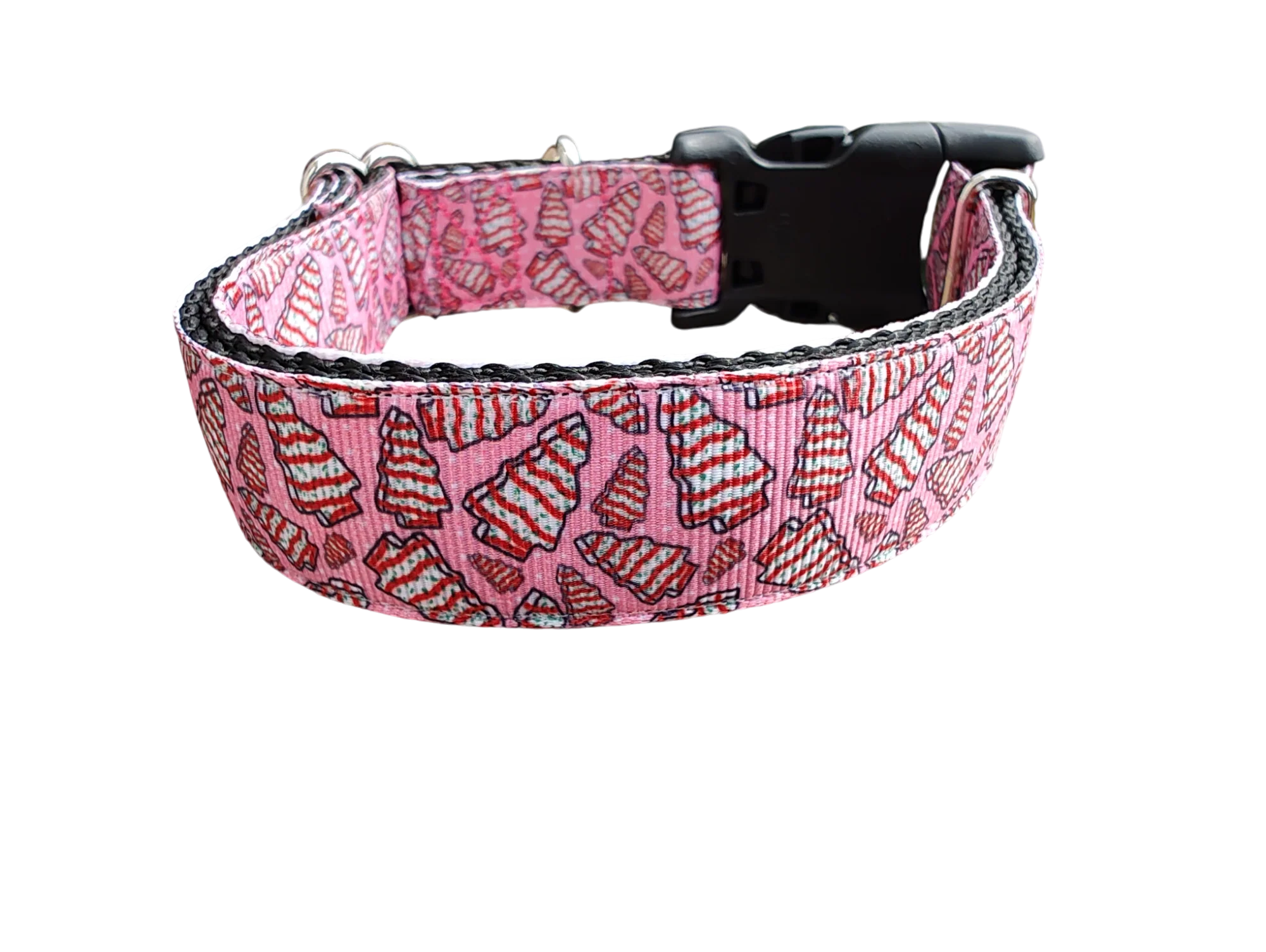 Snack Cake Trees Nylon Dog Collar - Image 2