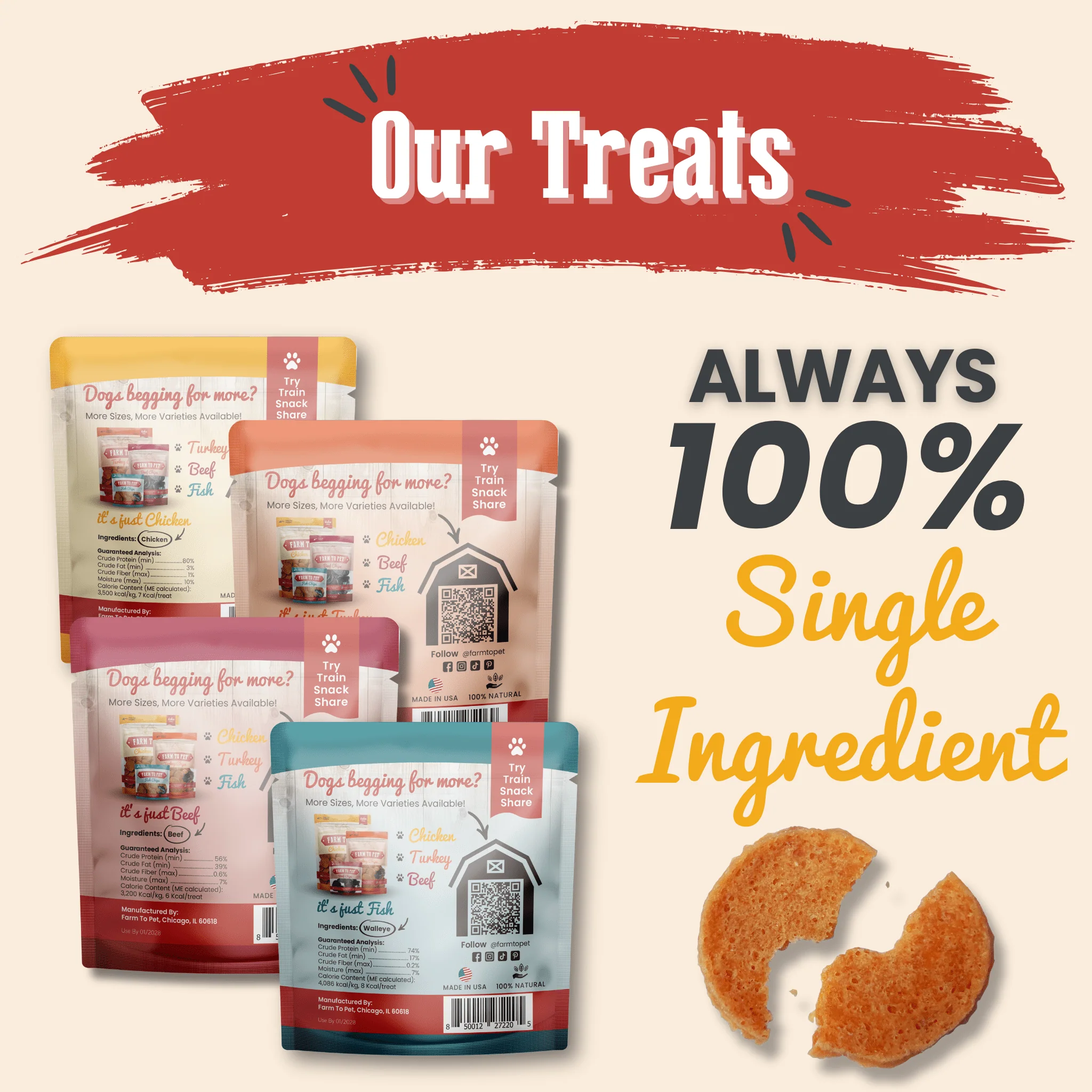 Snack Pack Dog Treat Sampler - Image 9