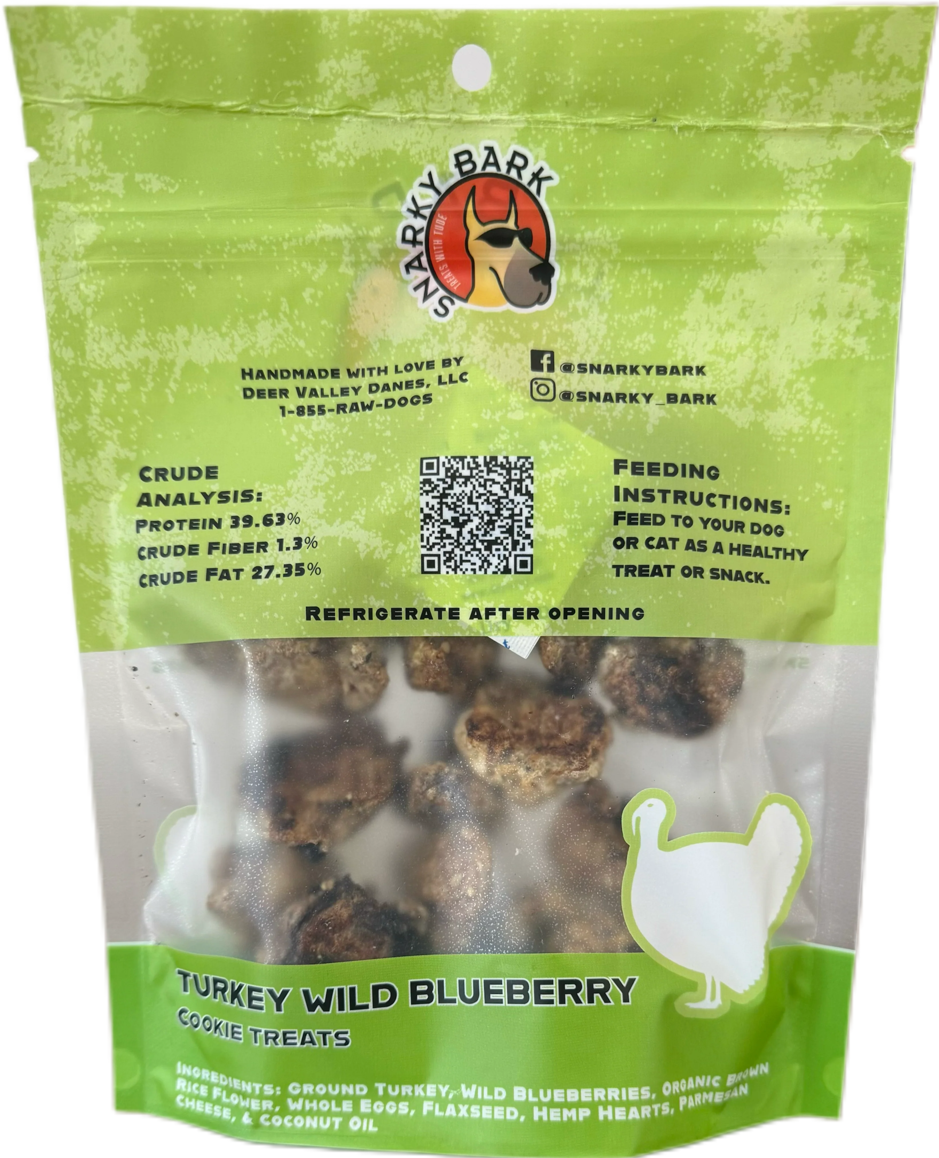 Snarky Bark Cookie Turkey Wild Blueberry - Image 2