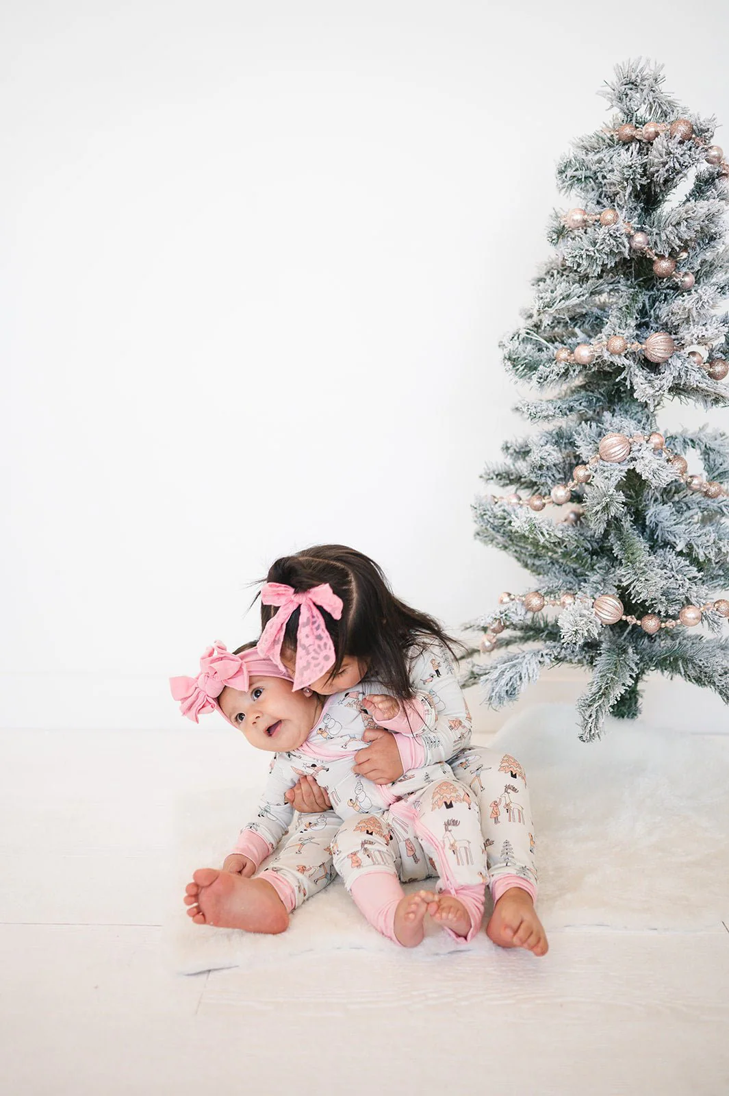Snow Day Pink (Convertible Zip Footies) - Image 9