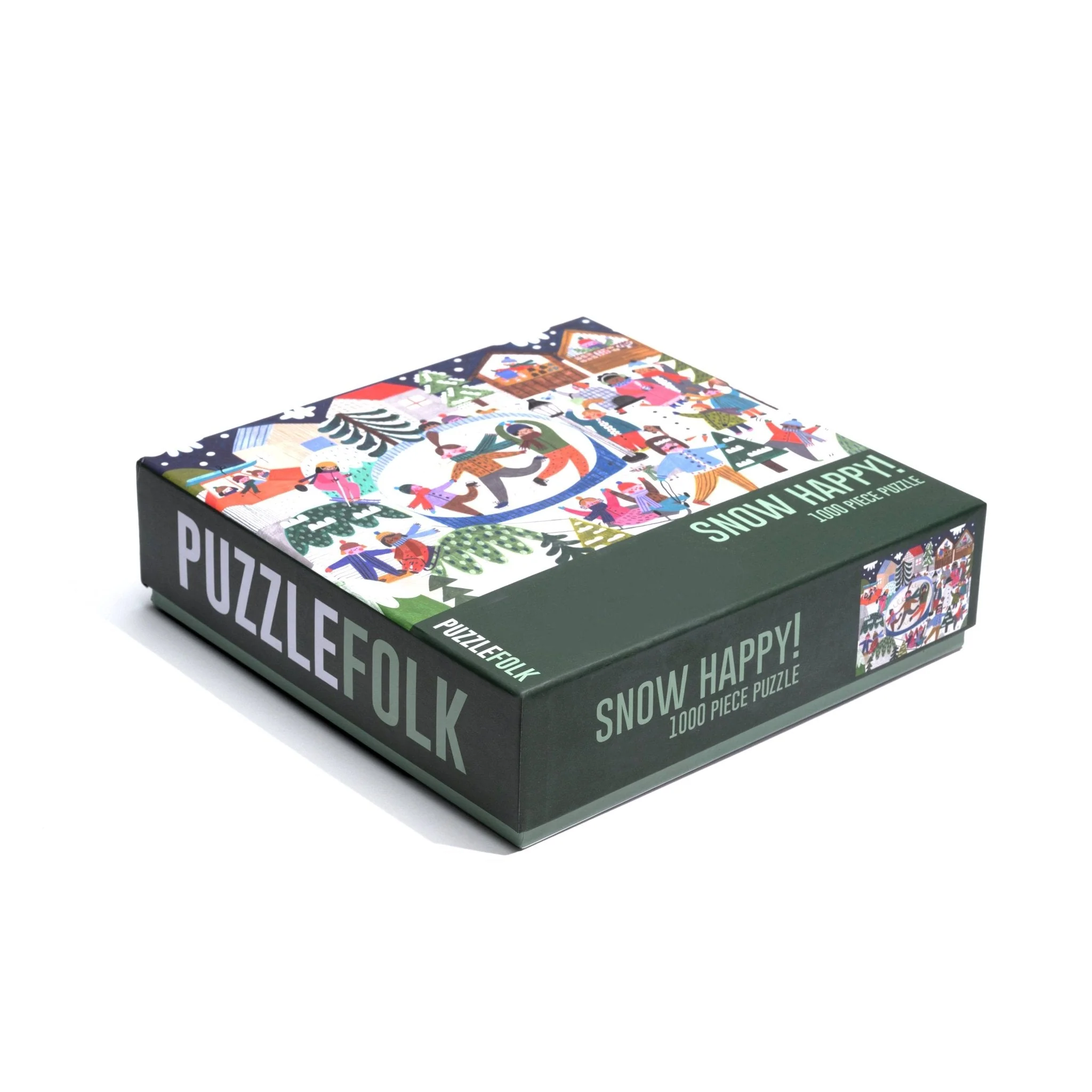 Snow Happy 1000 Piece Jigsaw Puzzle by Puzzlefolk - Image 4