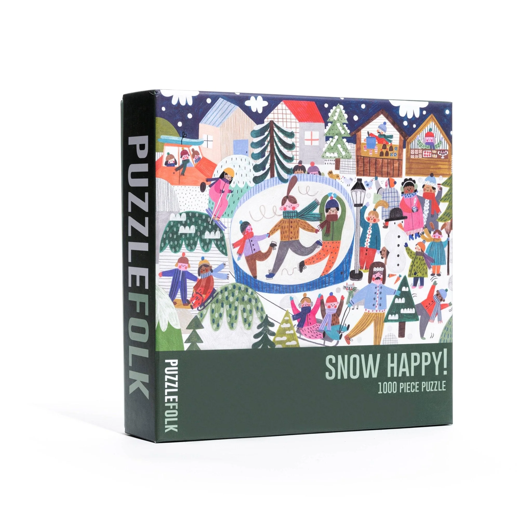 Snow Happy 1000 Piece Jigsaw Puzzle by Puzzlefolk - Image 6