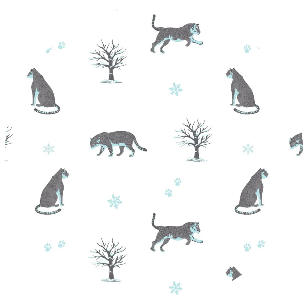 Snow Leopard | Snap Romper - Image 2