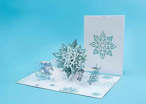 Snowflake Pop Up Card - Image 5