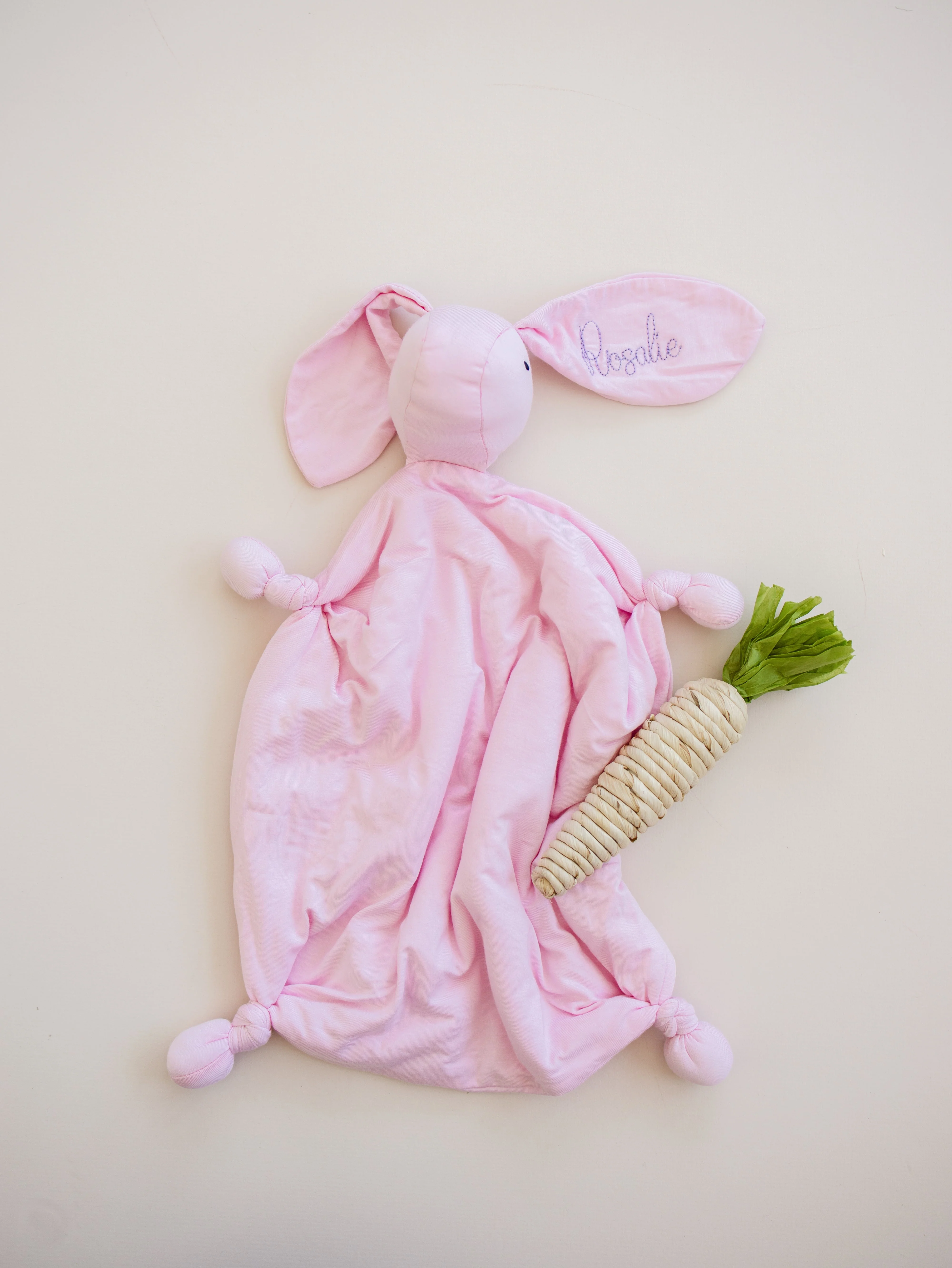 Snuggle Bunny Bamboo Lovey - more colors - Image 4