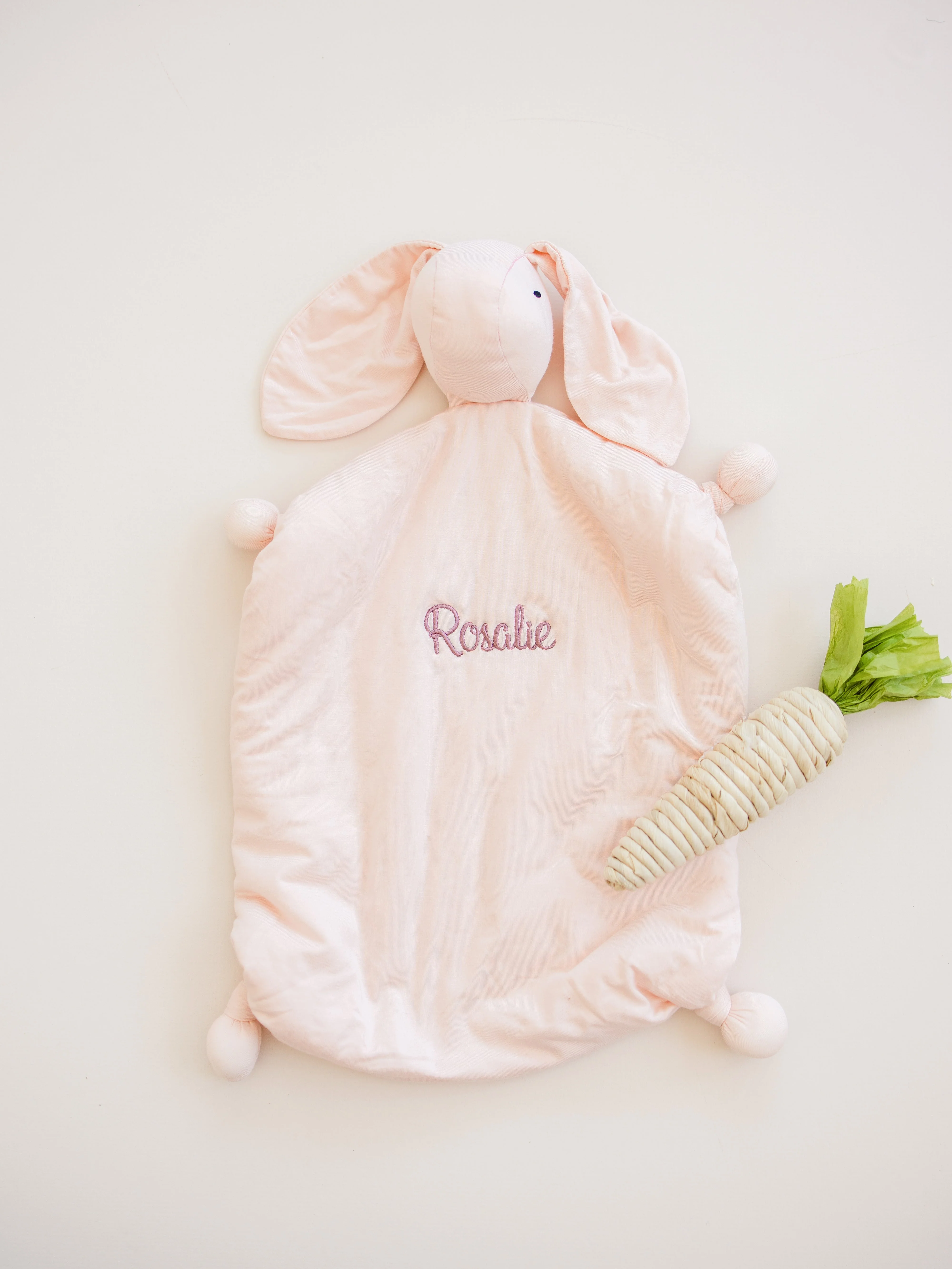 Snuggle Bunny Bamboo Lovey - more colors - Image 5