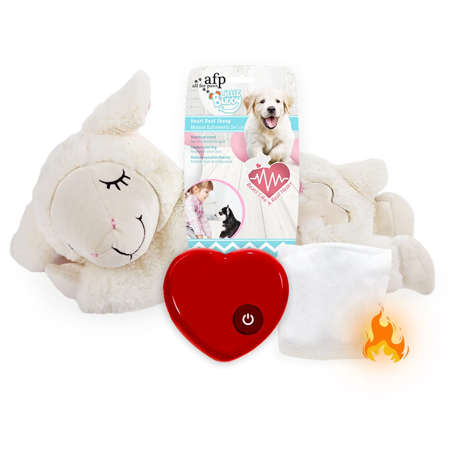 Snuggle Sheep Pet Behavioral Aid Plush Toy - Image 13