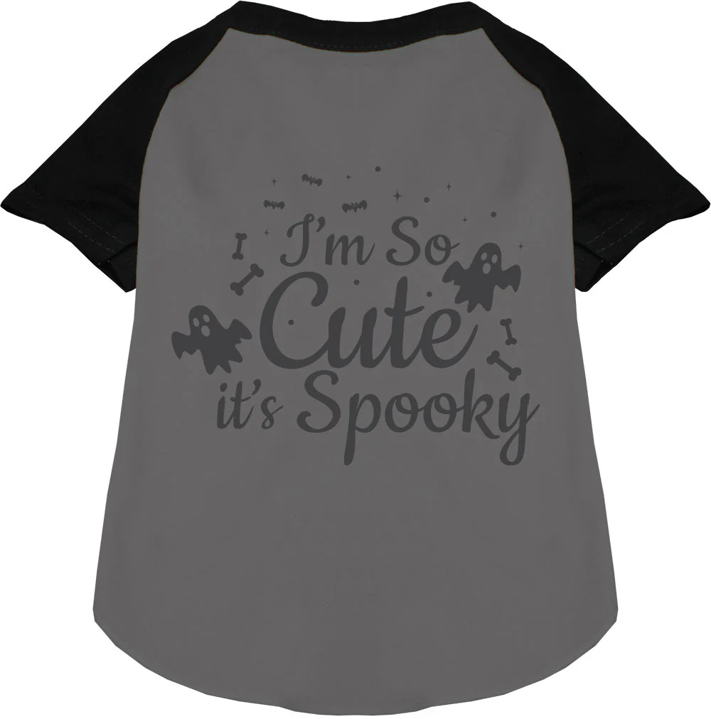 So Cute, It's Spooky Pet Raglan Shirt - Image 5