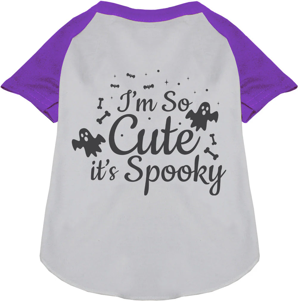 So Cute, It's Spooky Pet Raglan Shirt - Image 7