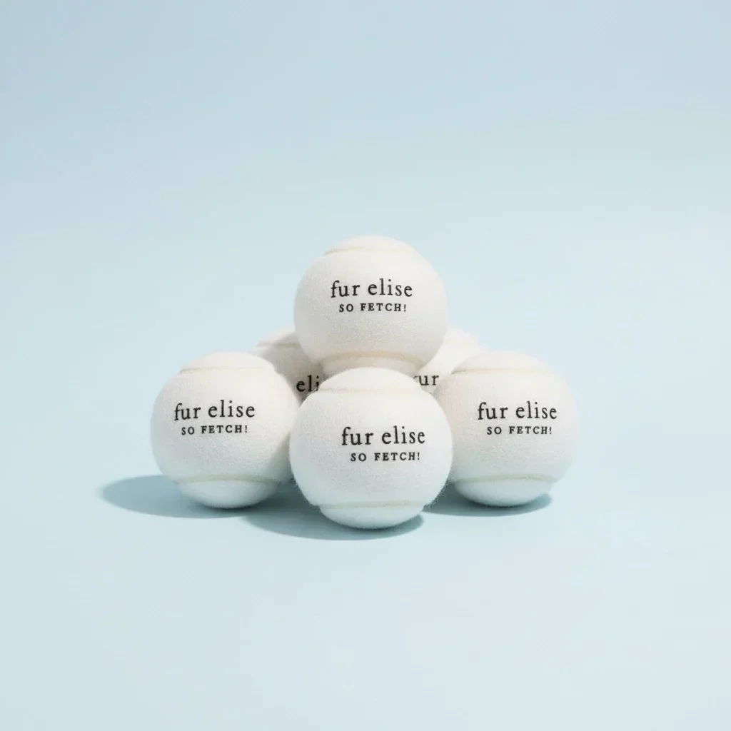 So Fetch! Tennis Ball Pack of 5 - Ivory - Image 2