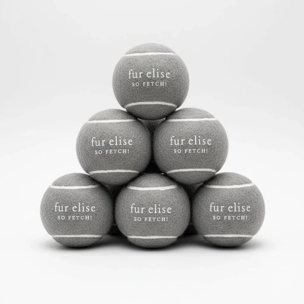 So Fetch! Tennis Ball Pack of 7 - Steel - Image 2