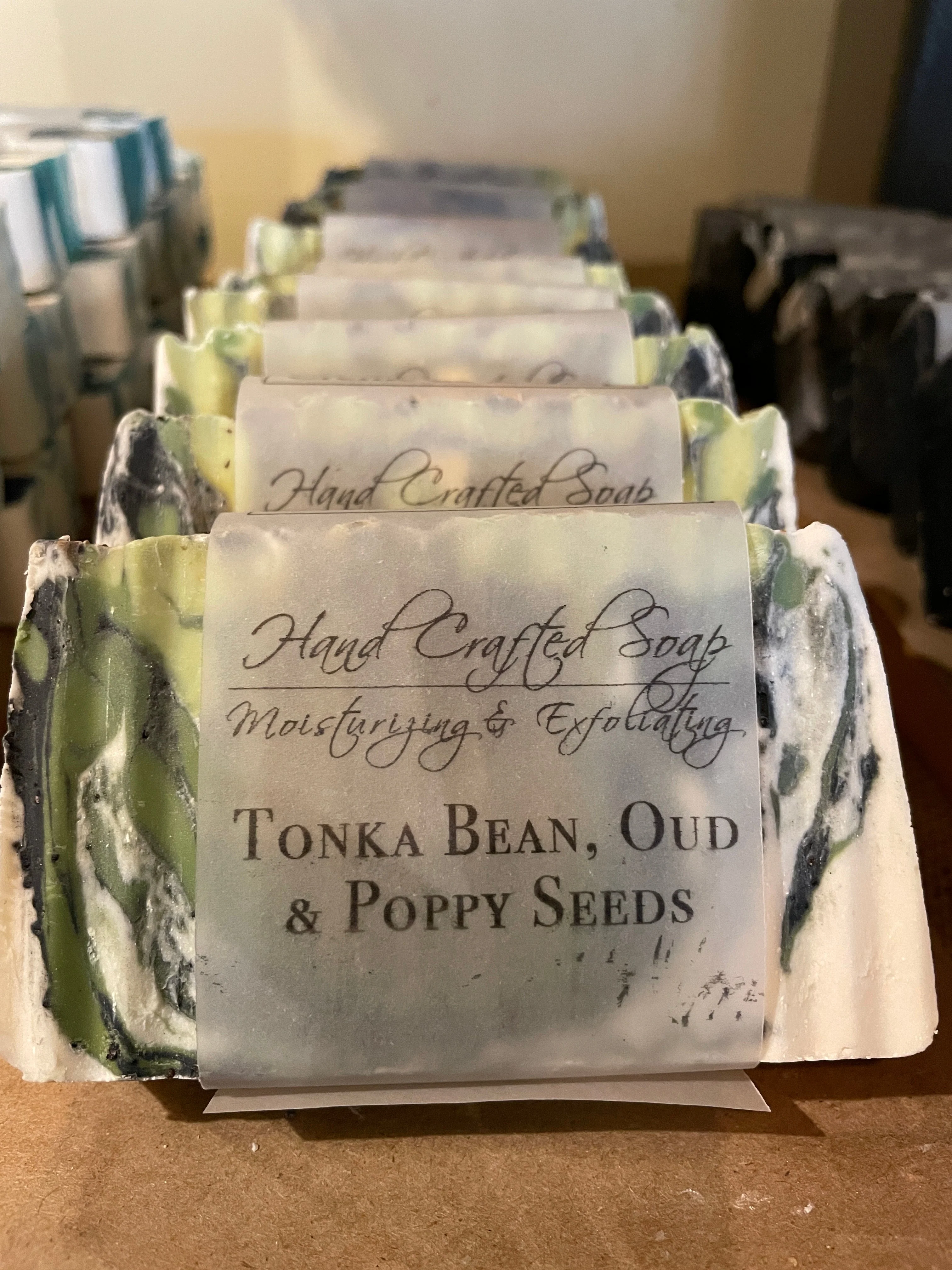 Soap - Tonka Bean, Oud (Exfoliating) - Image 3