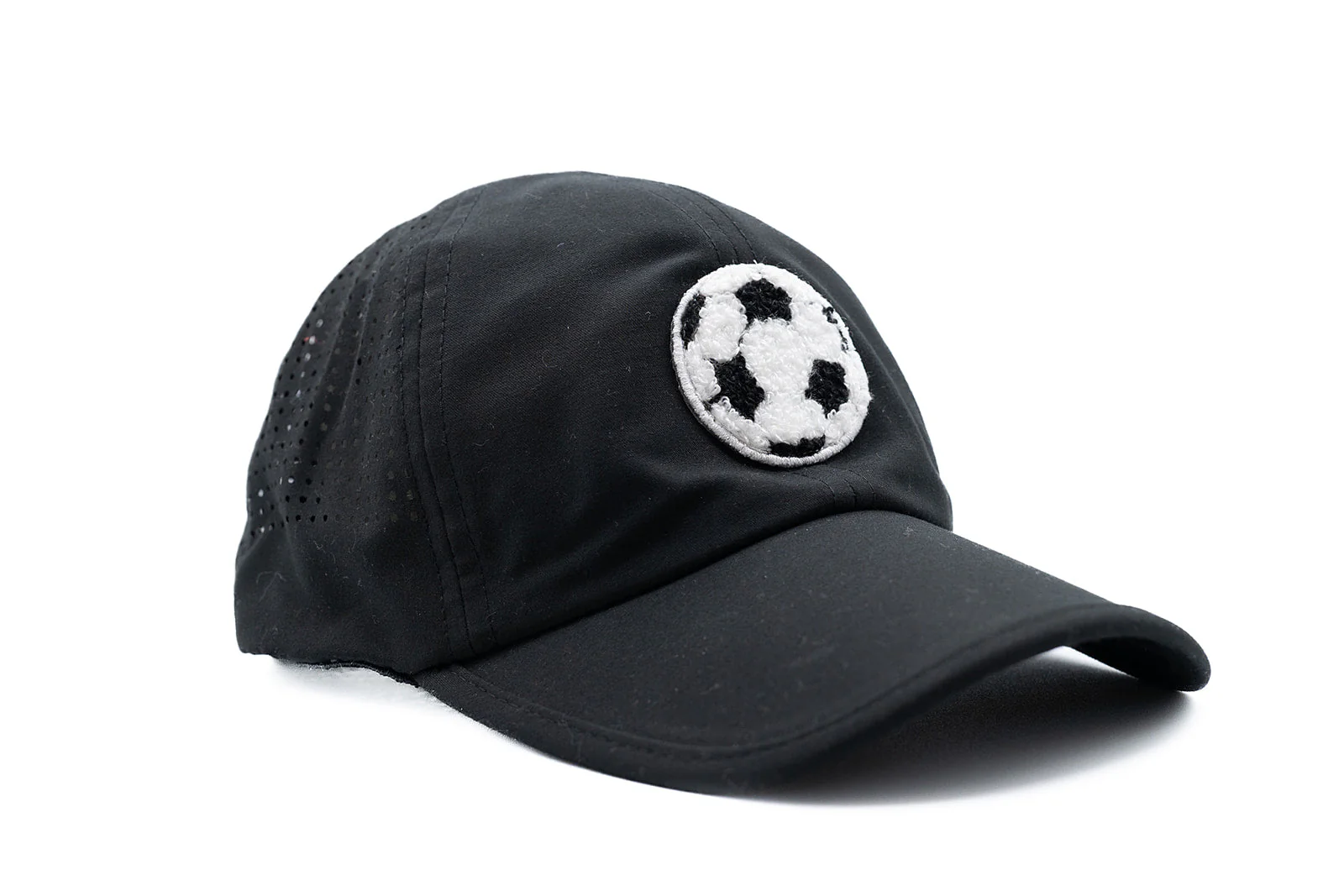 Soccer Patch Athletic Hat - Image 2