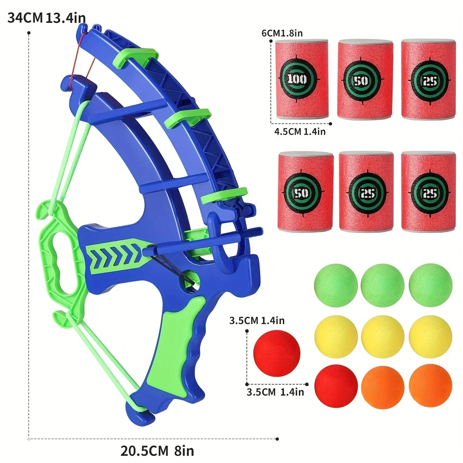 Soft Bullet Target Practice Toy for Children, Educational Shooting Practice Toys with Soft Bullets - Image 3