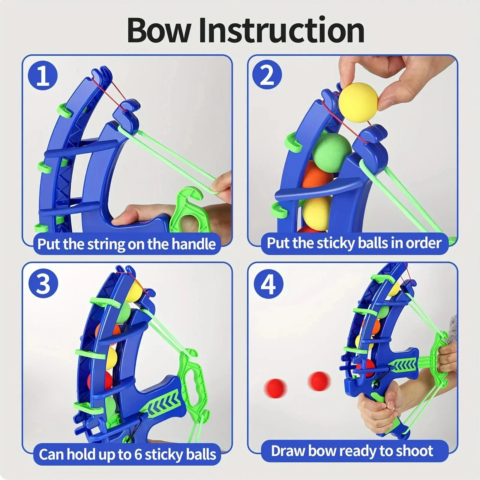 Soft Bullet Target Practice Toy for Children, Educational Shooting Practice Toys with Soft Bullets - Image 5