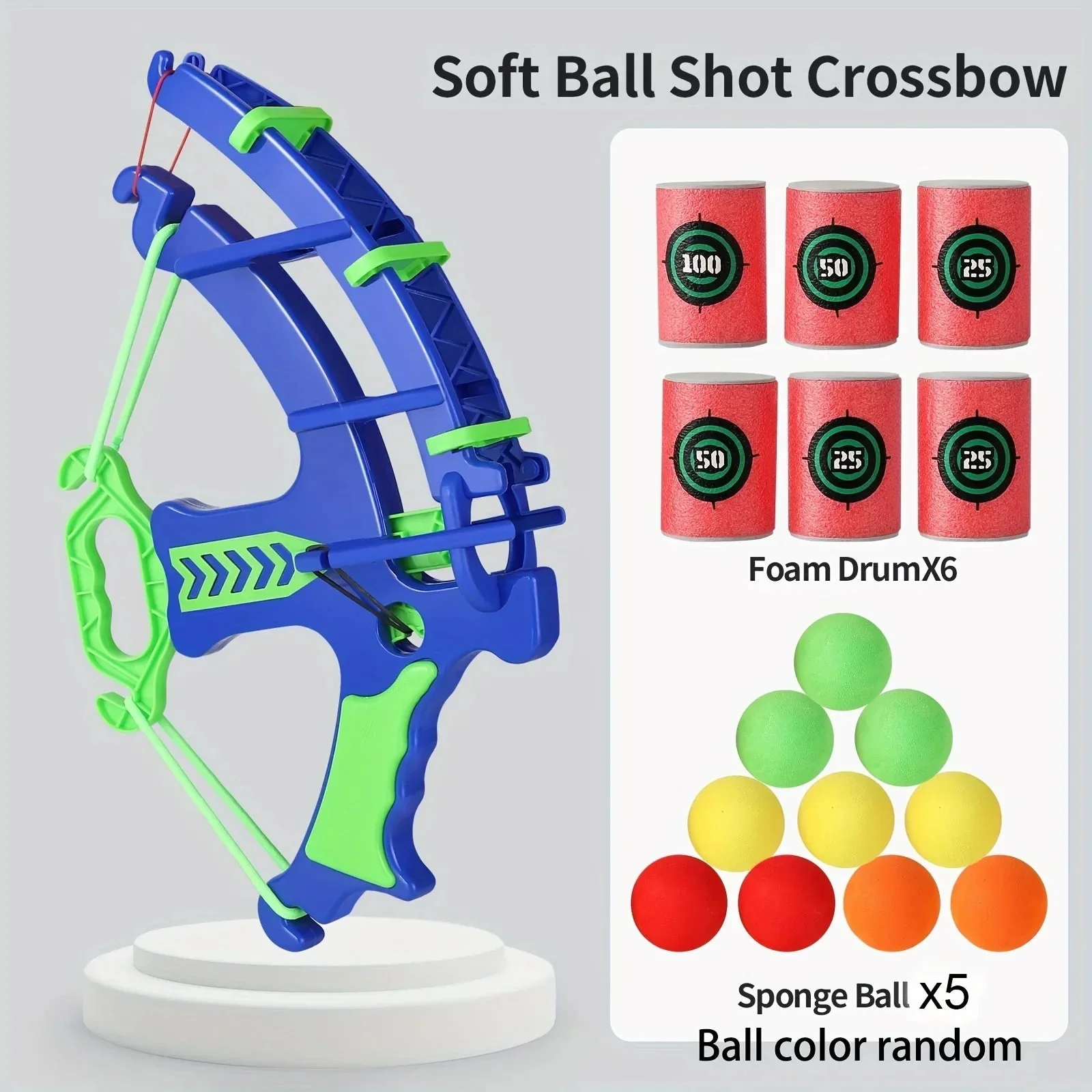 Soft Bullet Target Practice Toy for Children, Educational Shooting Practice Toys with Soft Bullets - Image 6
