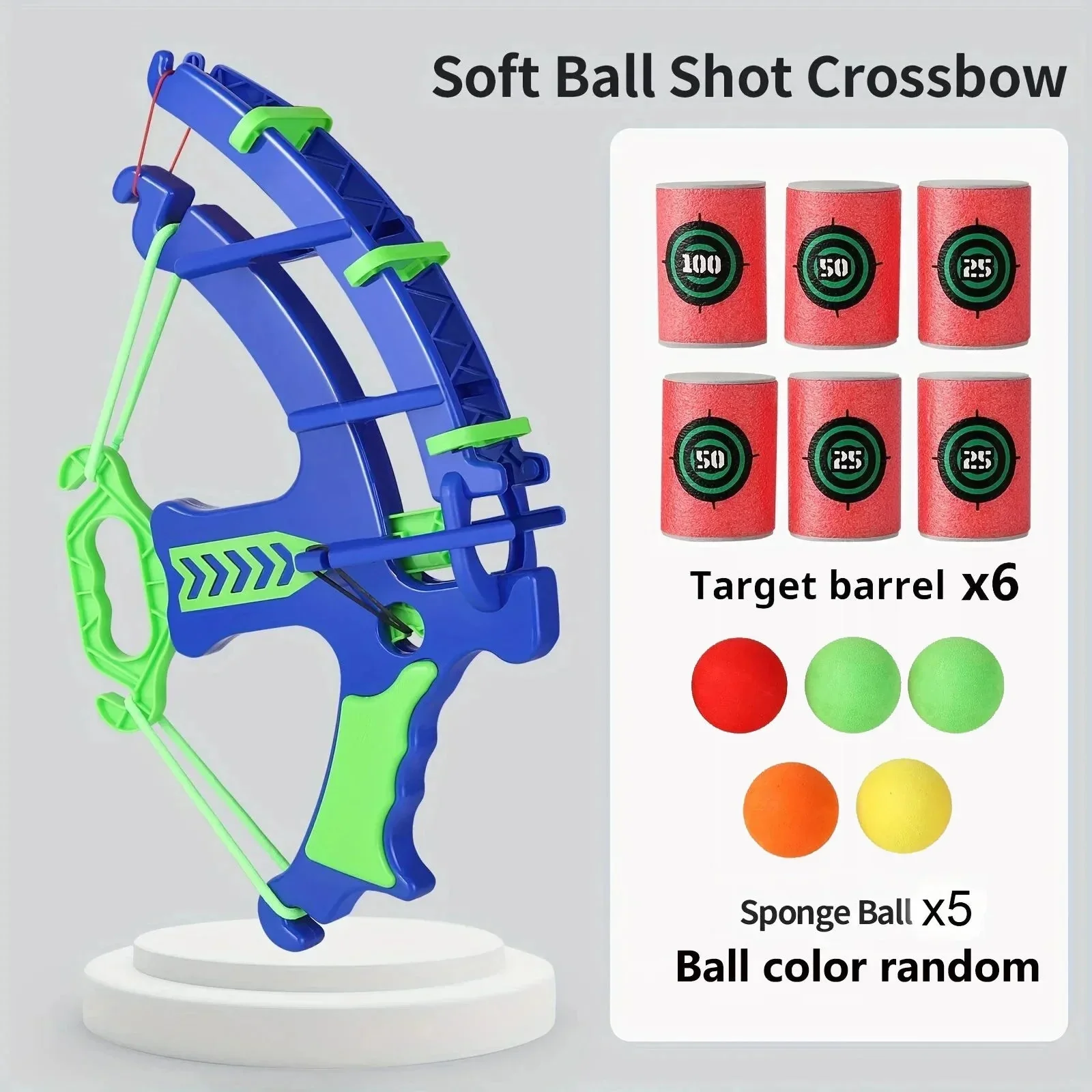 Soft Bullet Target Practice Toy for Children, Educational Shooting Practice Toys with Soft Bullets - Image 9