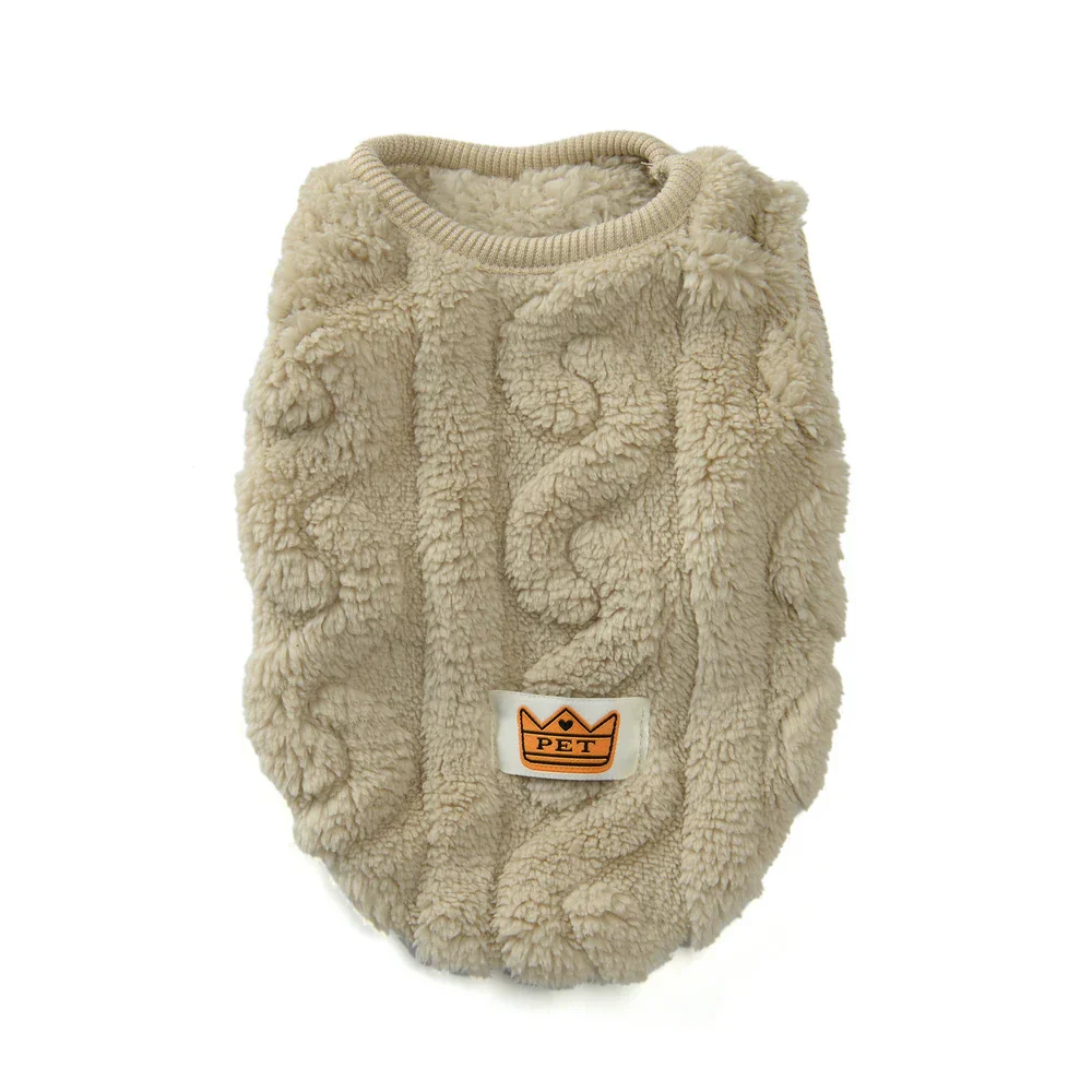 Soft Cozy Cat Sweater – Winter Fleece Vest for Sphynx & Small Dogs - Image 9